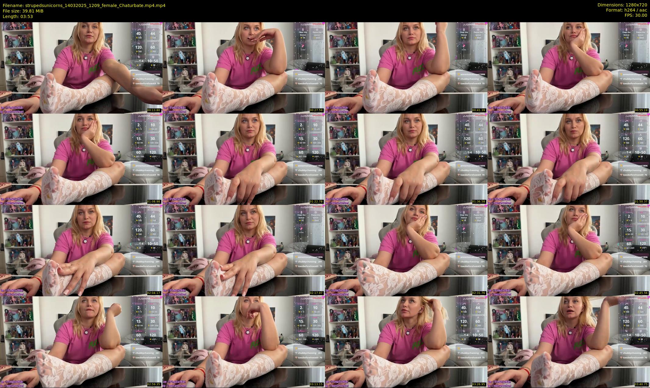 strupedsunicorns — 4 minute Chaturbate couple cam show recording, 720p, Mar 14, 2025