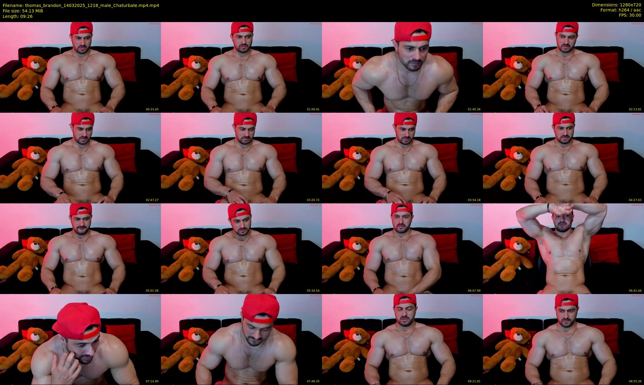 thomas_brandon — 10 minute Chaturbate male cam show recording, 720p, Mar 14, 2025