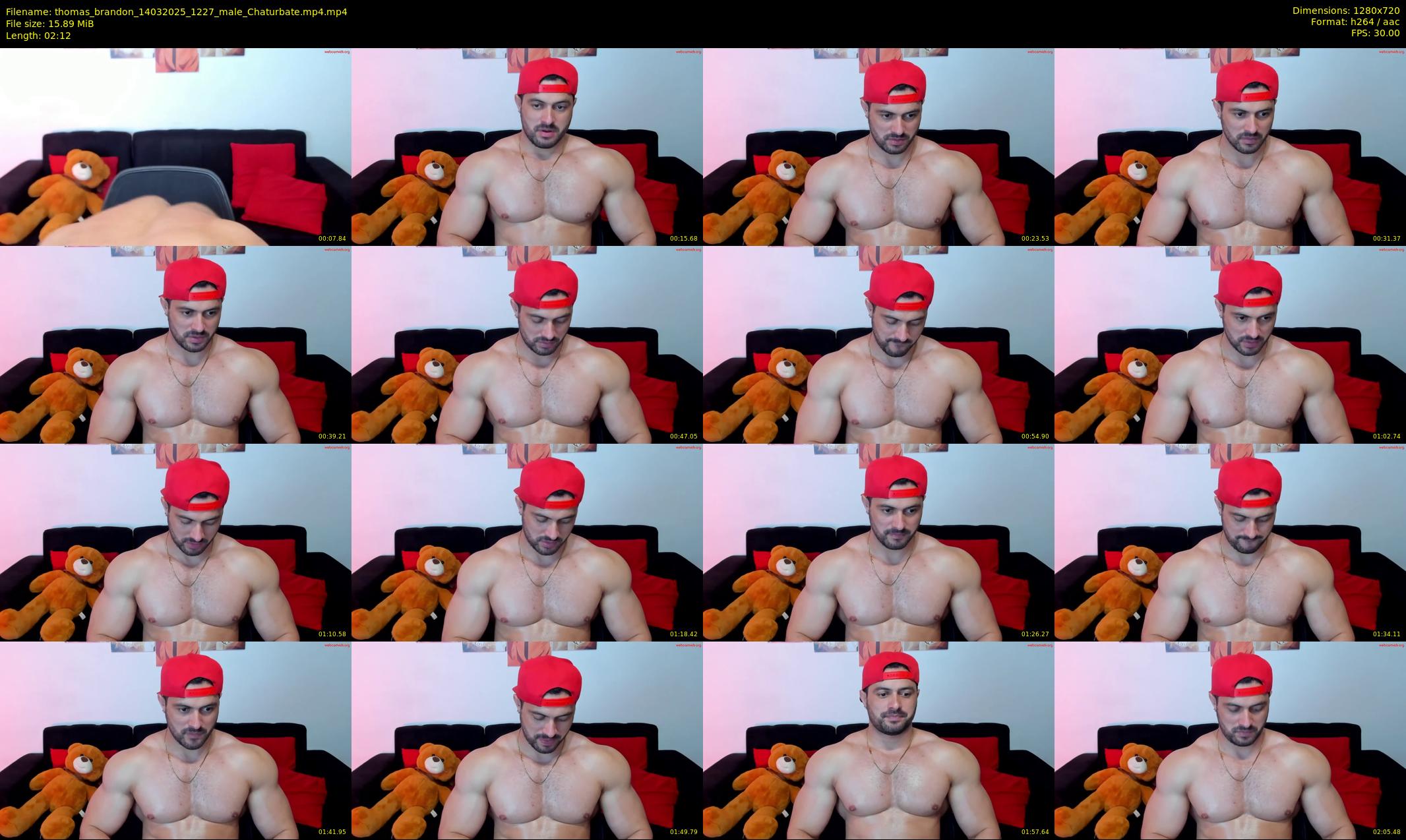 thomas_brandon — 3 minute Chaturbate male cam show recording, 720p, Mar 14, 2025
