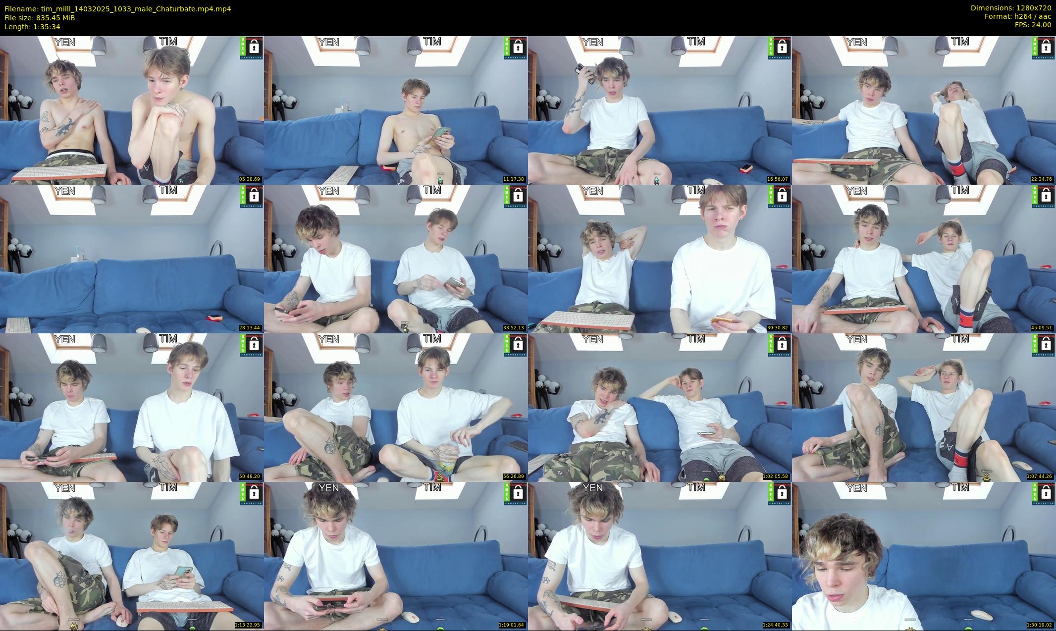tim_milll — 96 minute Chaturbate male cam show recording, 720p, Mar 14, 2025