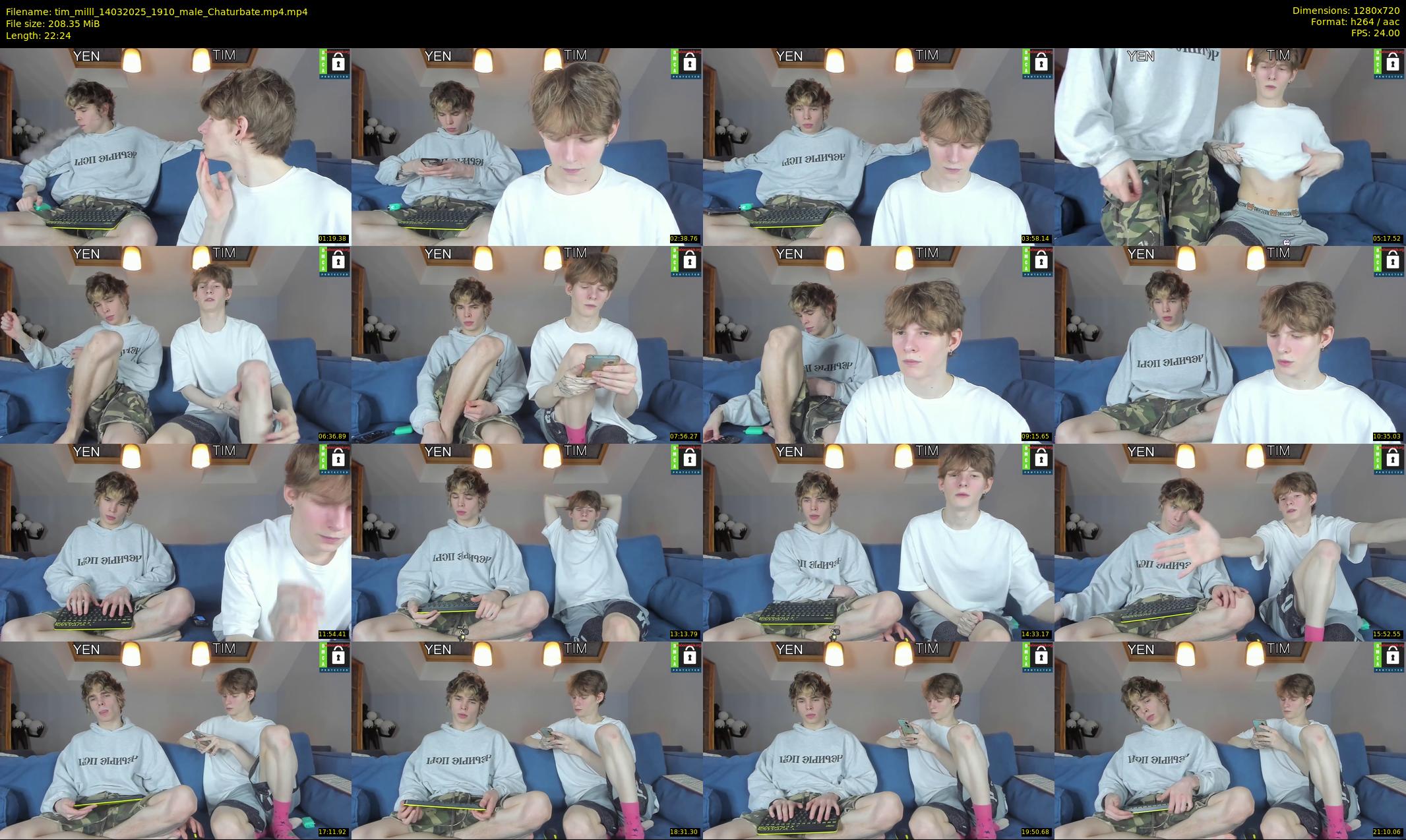 tim_milll — 23 minute Chaturbate male cam show recording, 720p, Mar 14, 2025