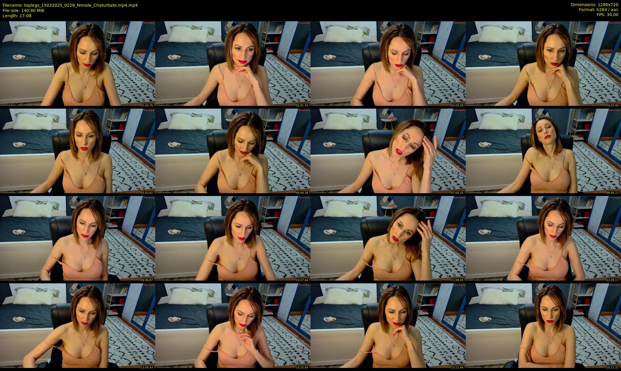 toplegs — 18 minute Chaturbate female cam show recording, 720p, Mar 15, 2025