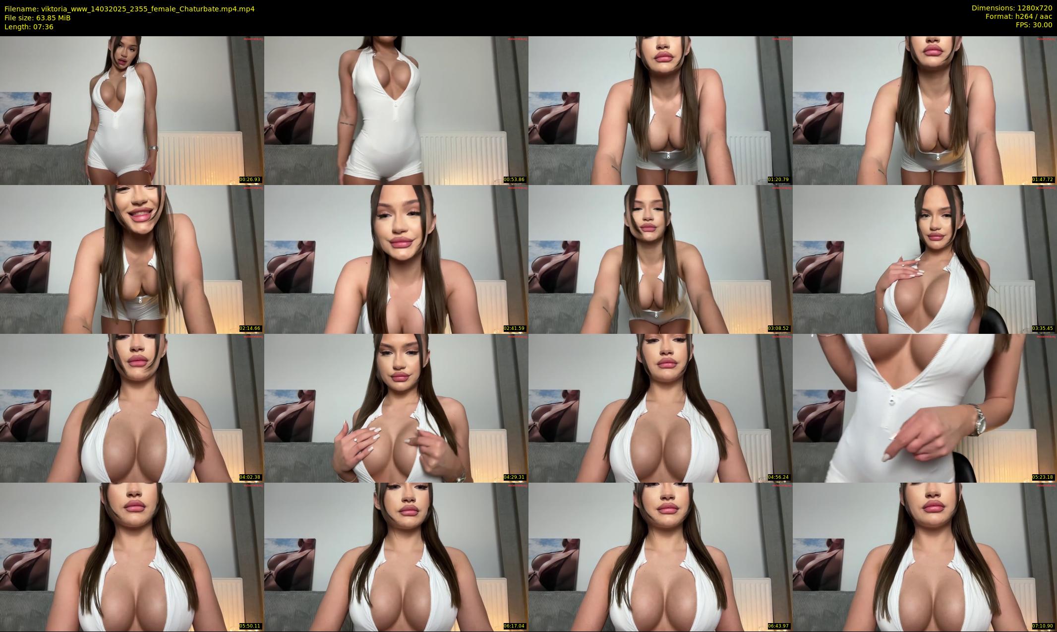 viktoria_www — 8 minute Chaturbate couple cam show recording, 720p, Mar 14, 2025