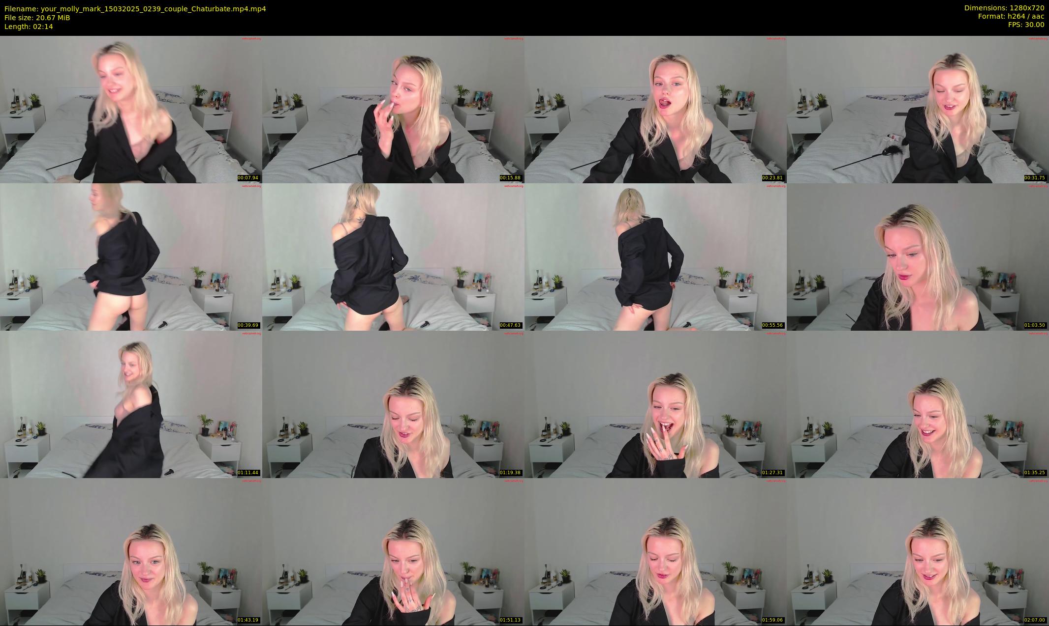 your_molly_mark — 3 minute Chaturbate couple cam show recording, 720p, Mar 15, 2025