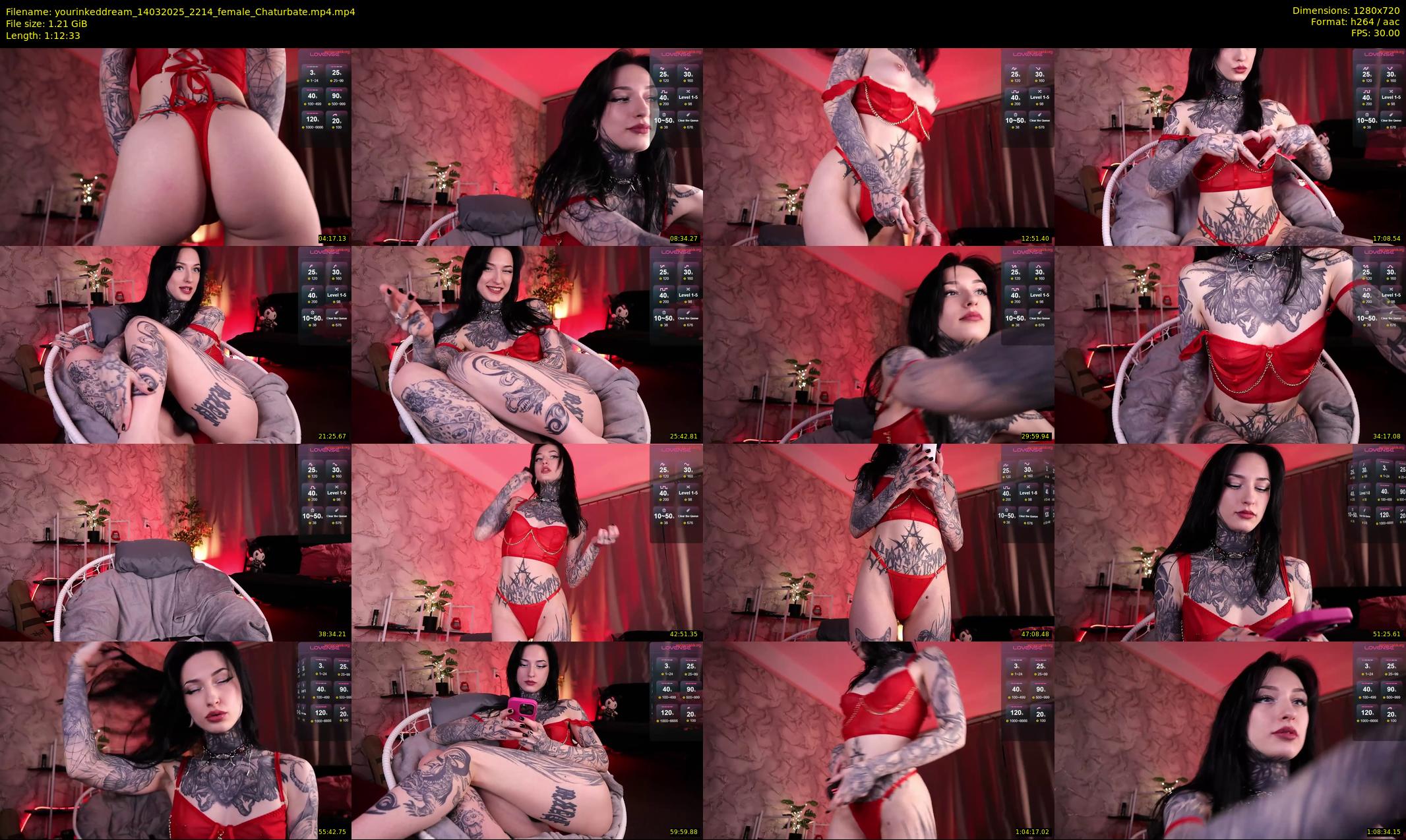 yourinkeddream — 73 minute Chaturbate couple cam show recording, 720p, Mar 14, 2025