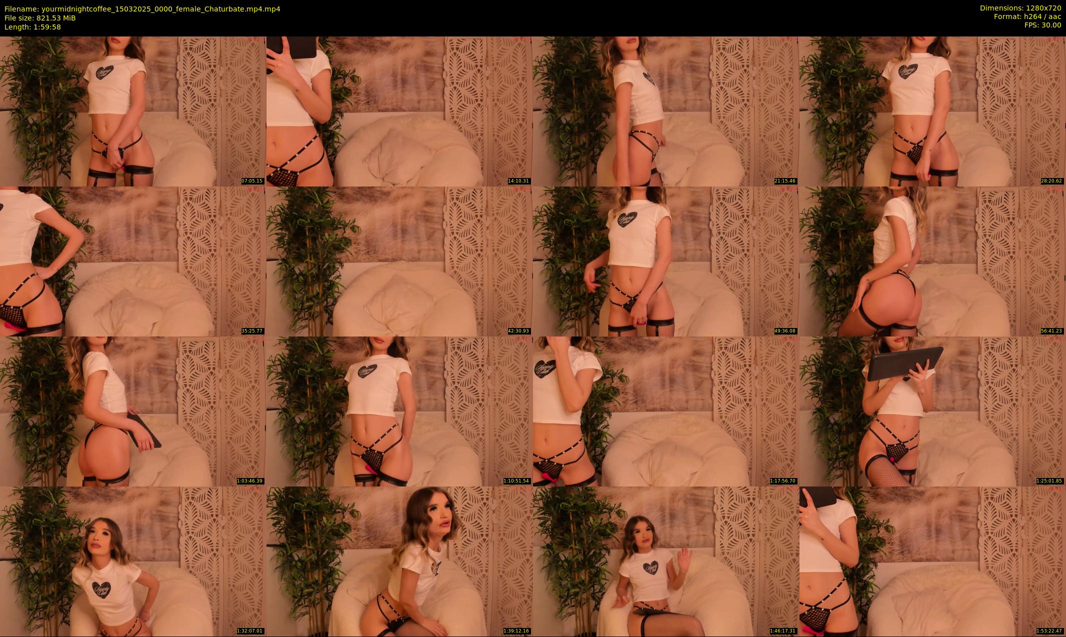 yourmidnightcoffee — 120 minute Chaturbate female cam show recording, 720p, Mar 15, 2025