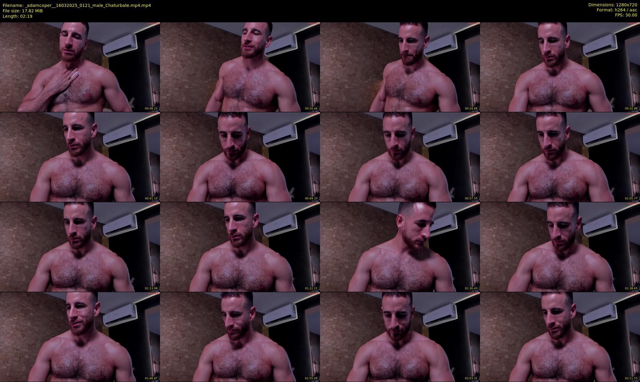 _adamcoper_ — 3 minute Chaturbate male cam show recording, 720p, Mar 16, 2025