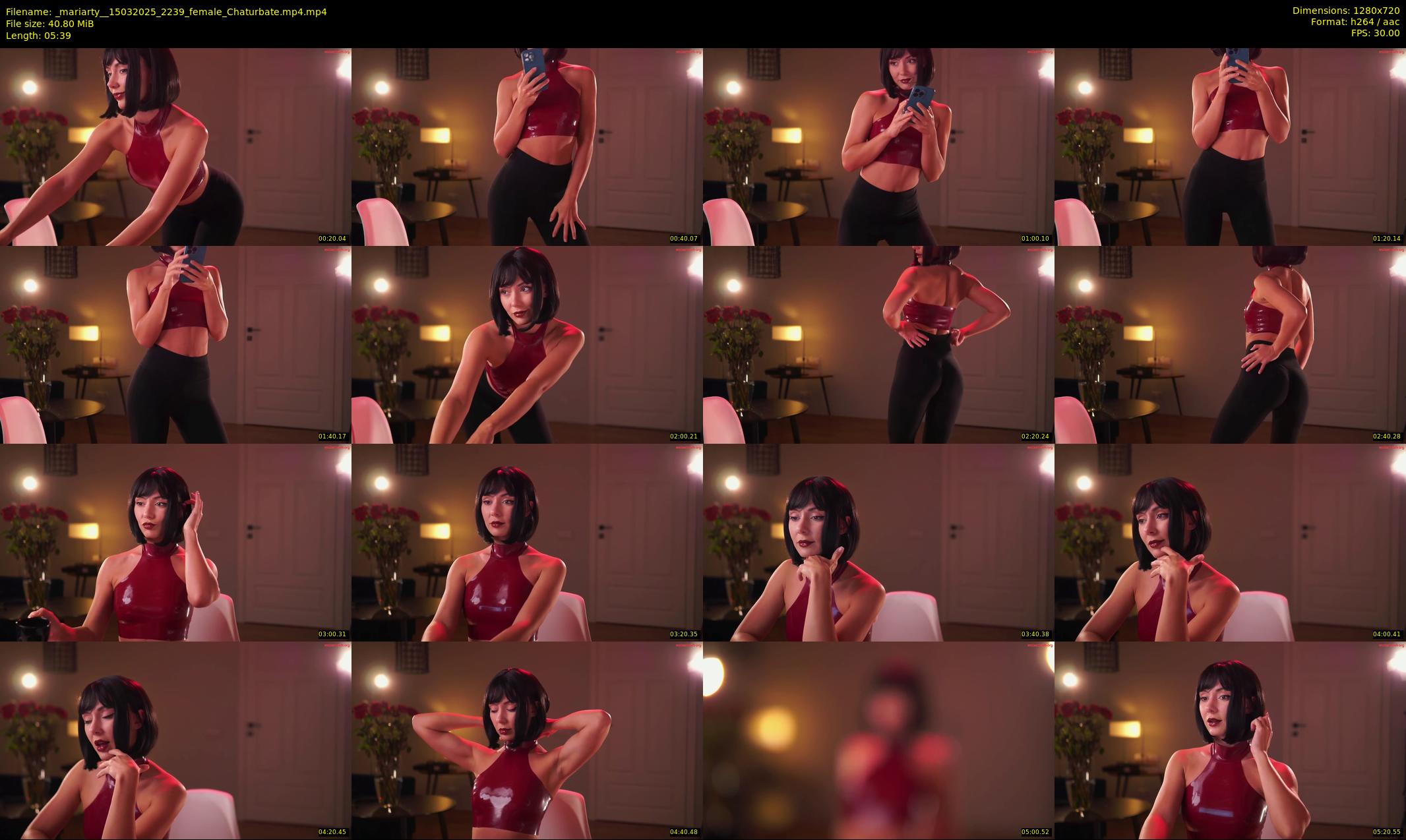 _mariarty_ — 6 minute Chaturbate female cam show recording, 720p, Mar 15, 2025