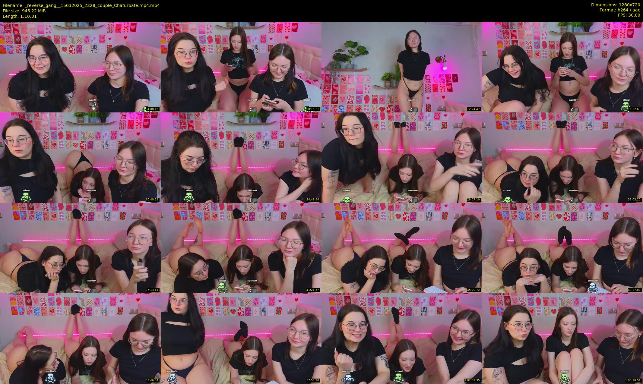 _reverse_gang_ — 71 minute Chaturbate couple cam show recording, 720p, Mar 15, 2025