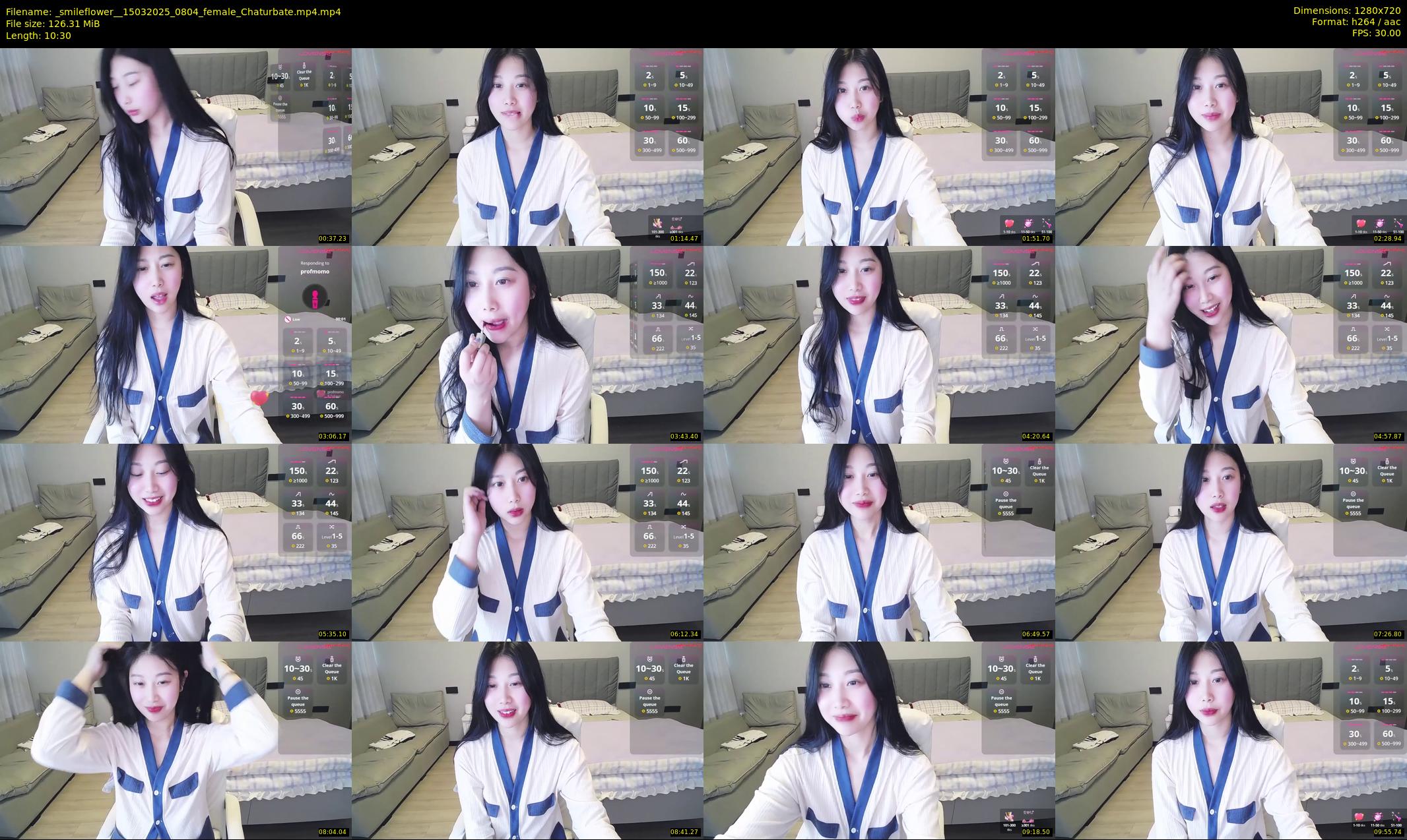 _smileflower_ — 11 minute Chaturbate female cam show recording, 720p, Mar 15, 2025