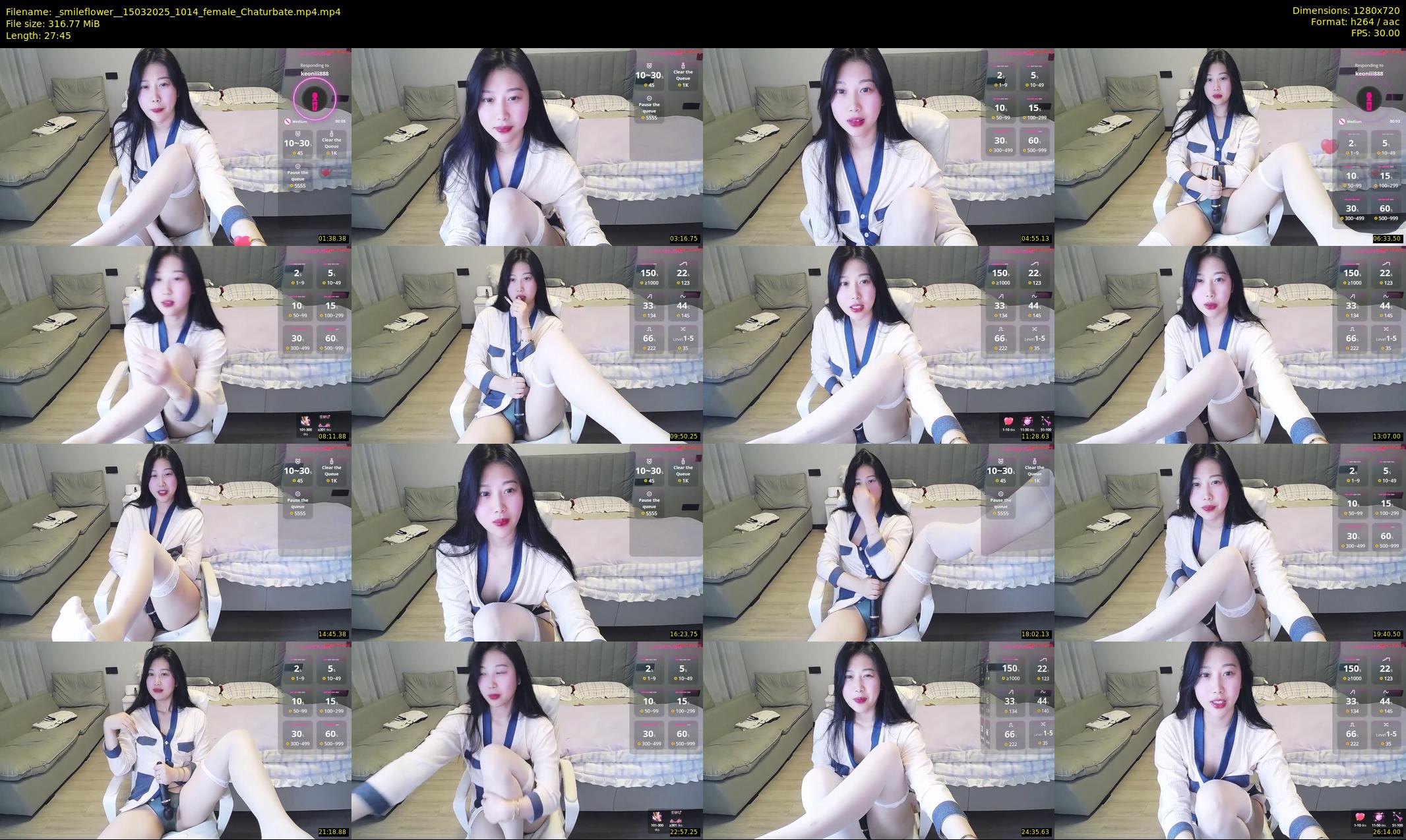 _smileflower_ — 28 minute Chaturbate female cam show recording, 720p, Mar 15, 2025