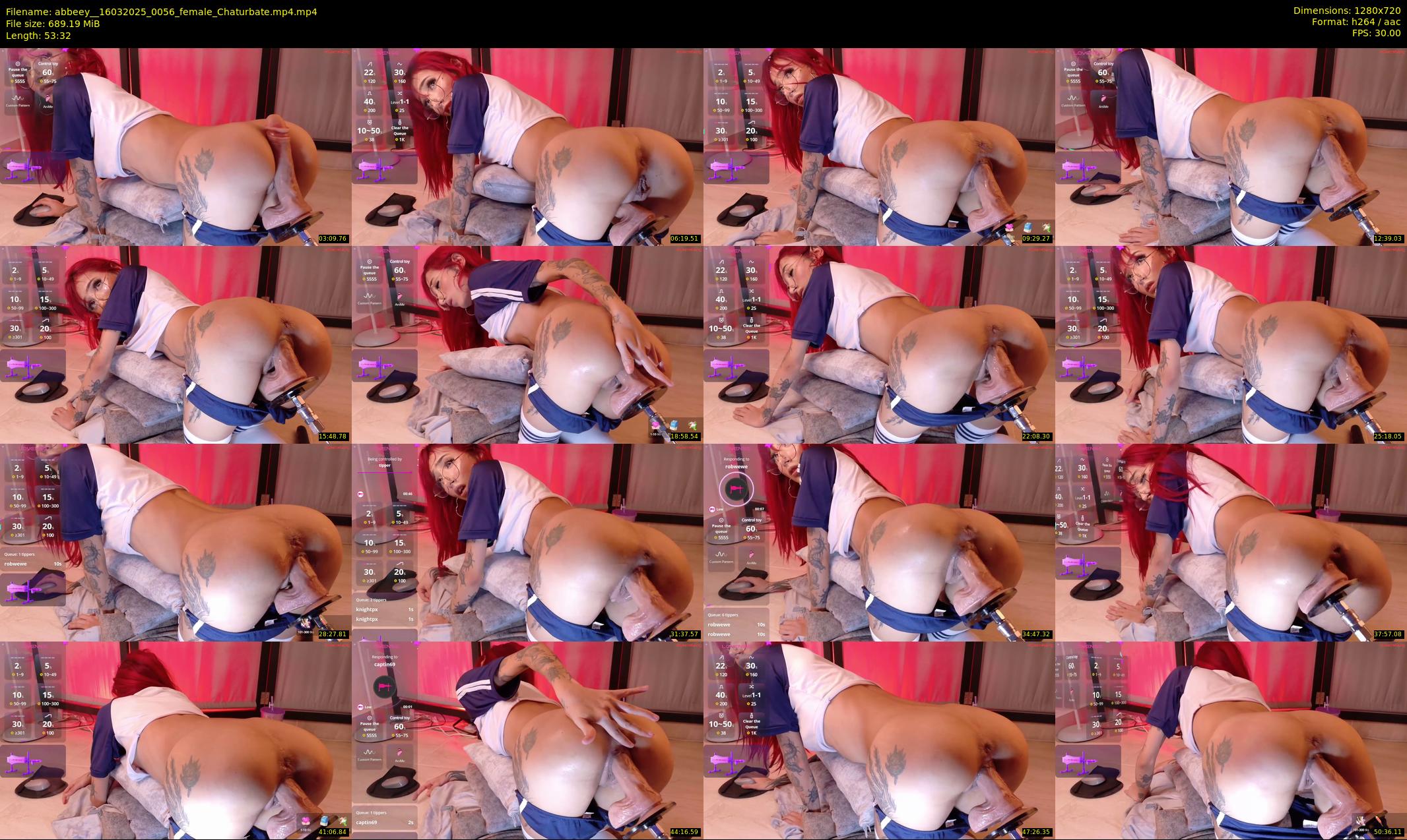 abbeey_ — 54 minute Chaturbate female cam show recording, 720p, Mar 16, 2025