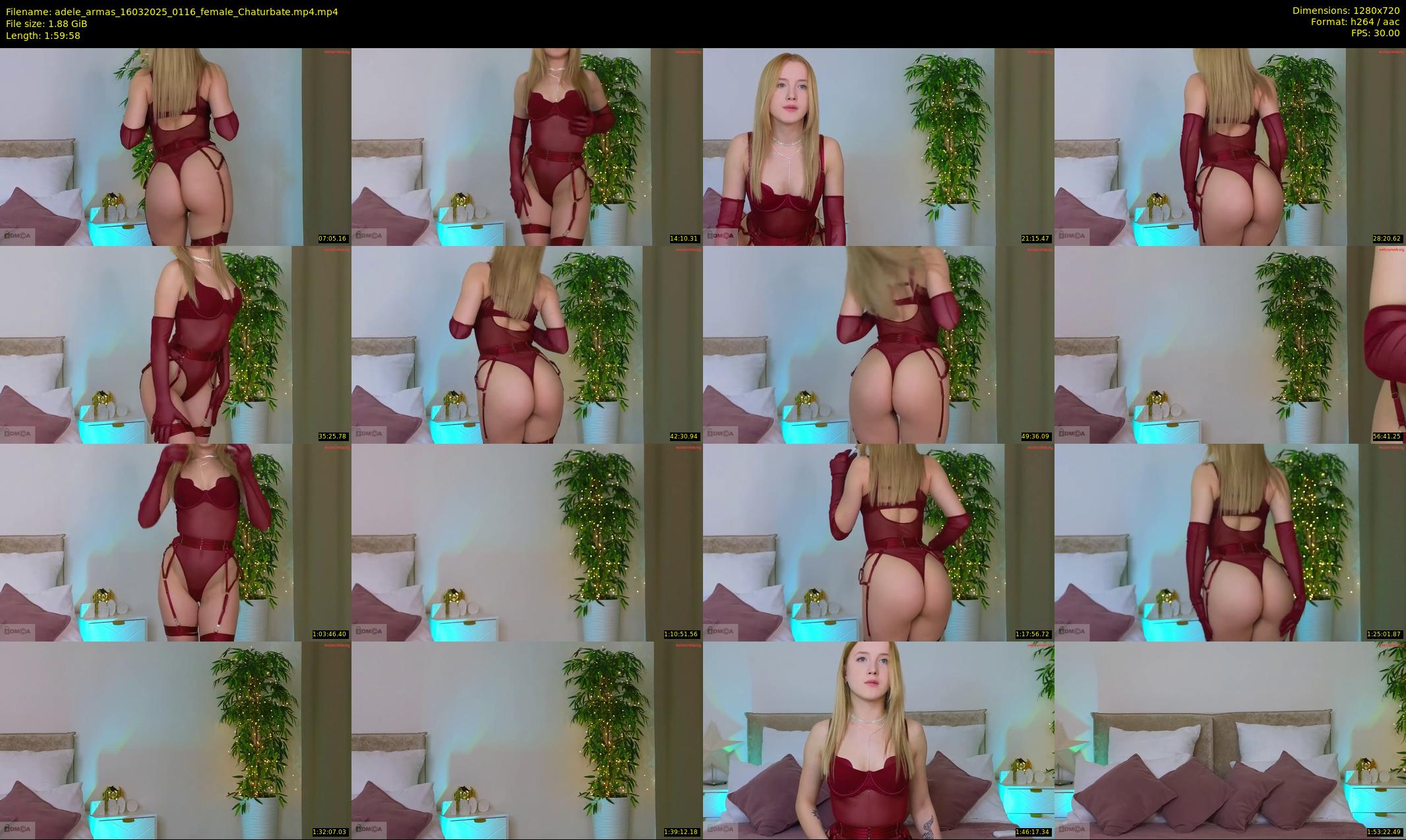 adele_armas — 120 minute Chaturbate female cam show recording, 720p, Mar 16, 2025