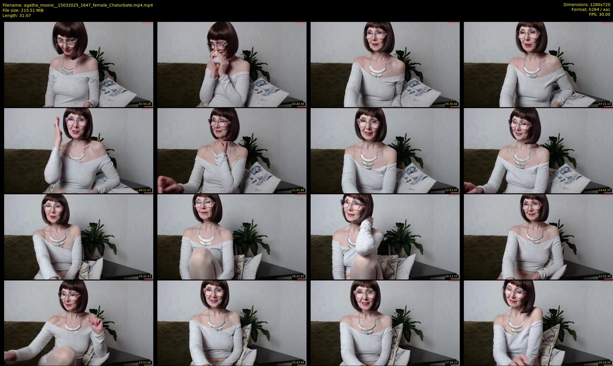 agatha_moore_ — 32 minute Chaturbate female cam show recording, 720p, Mar 15, 2025