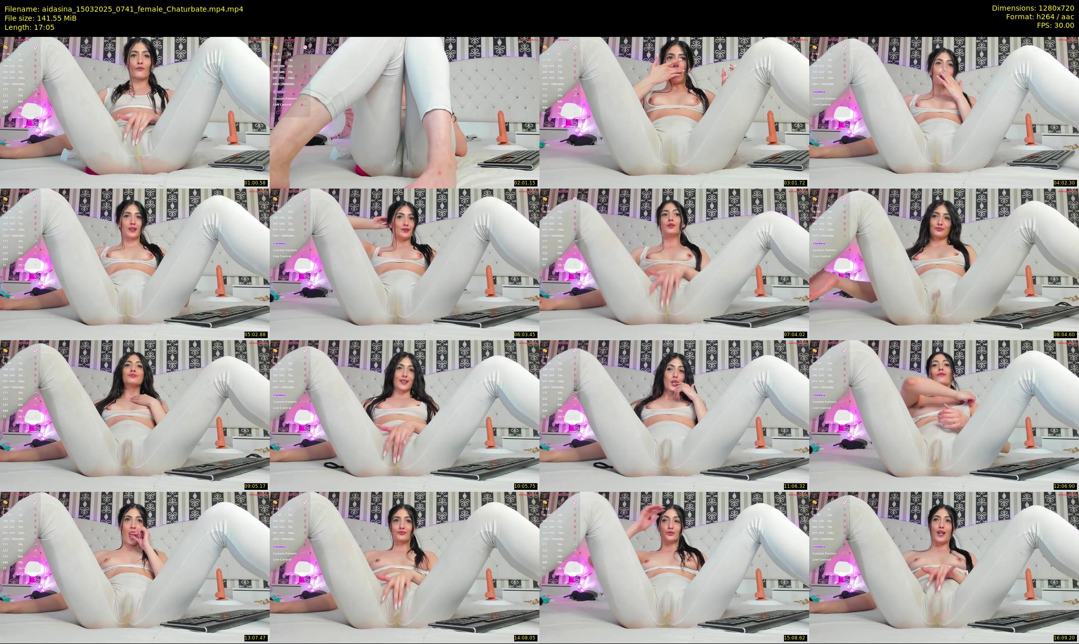 aidasina — 18 minute Chaturbate female cam show recording, 720p, Mar 15, 2025