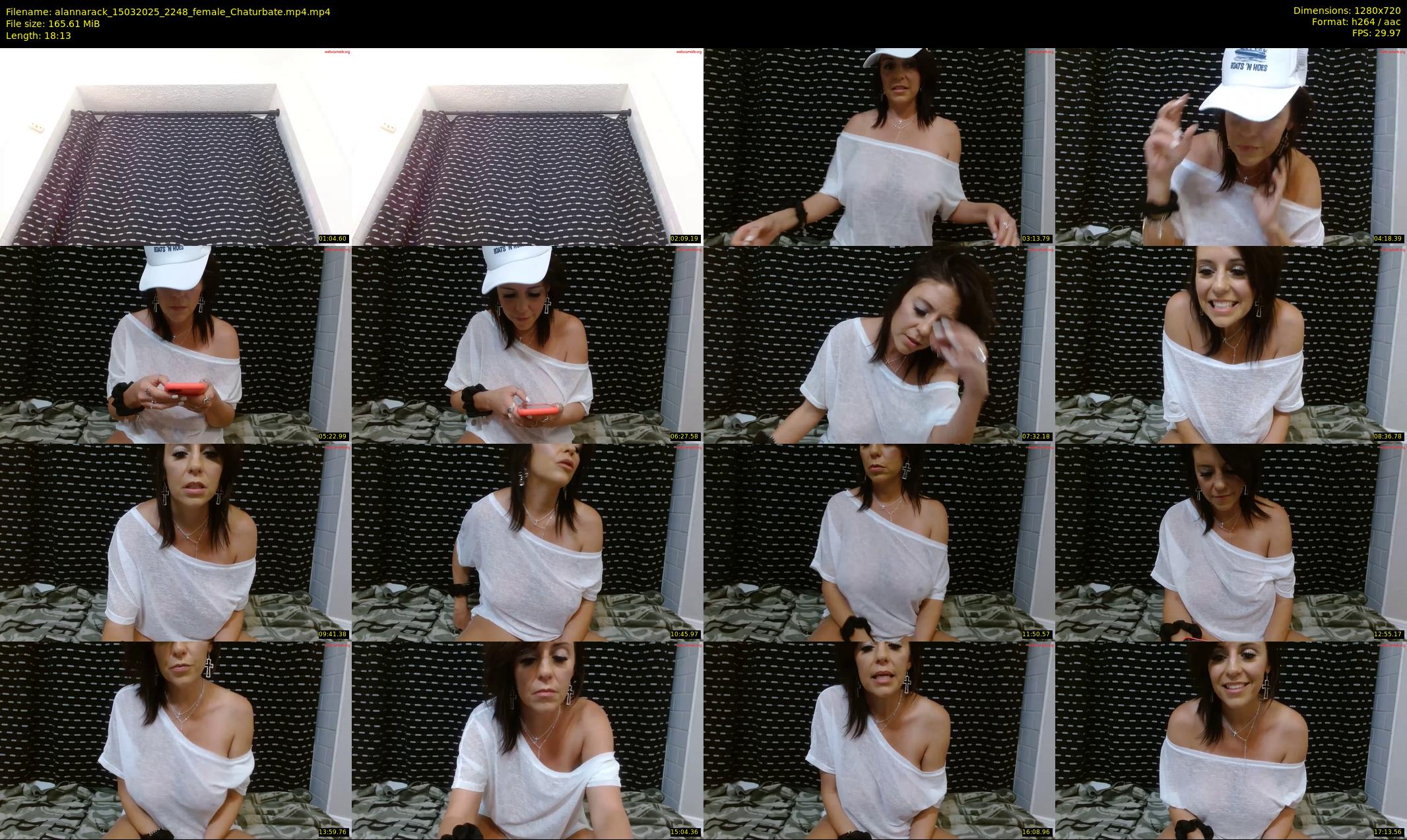 alannarack — 19 minute Chaturbate female cam show recording, 720p, Mar 15, 2025