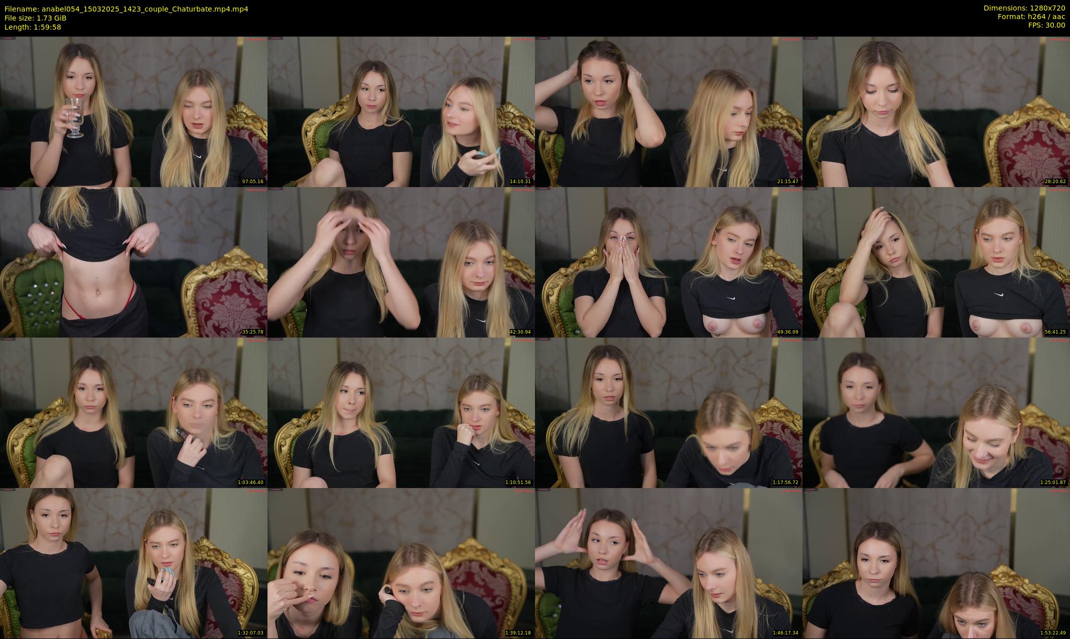 anabel054 — 120 minute Chaturbate female cam show recording, 720p, Mar 15, 2025