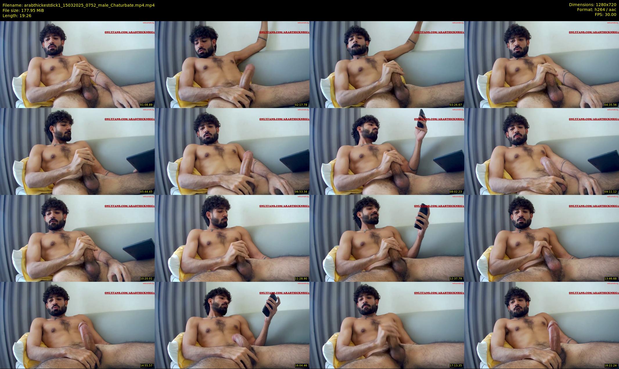 arabthickestdick1 — 20 minute Chaturbate couple cam show recording, 720p, Mar 15, 2025
