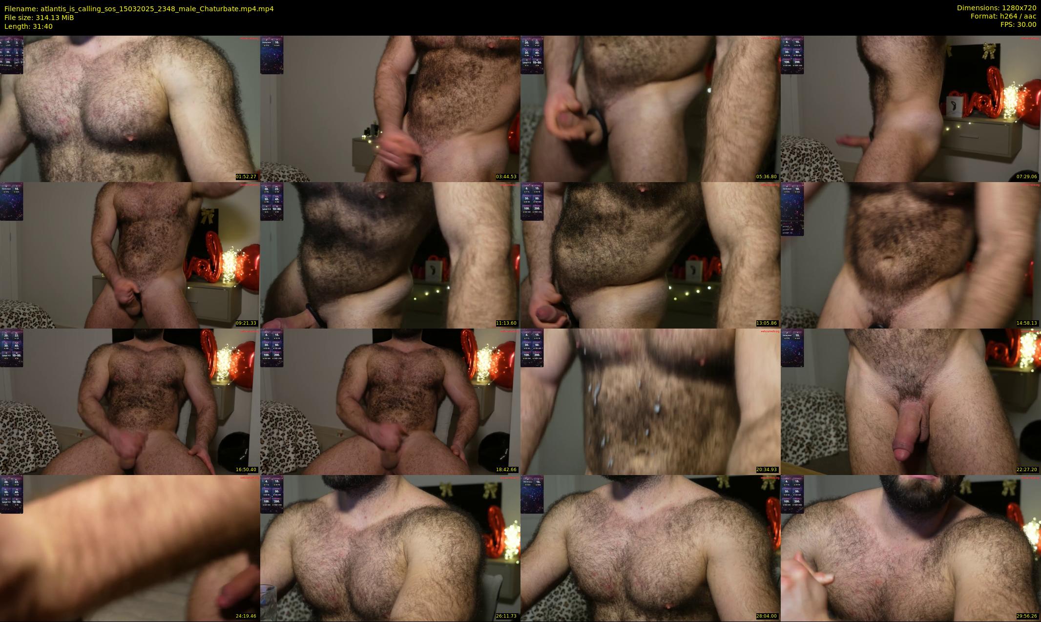 atlantis_is_calling_sos — 32 minute Chaturbate male cam show recording, 720p, Mar 15, 2025