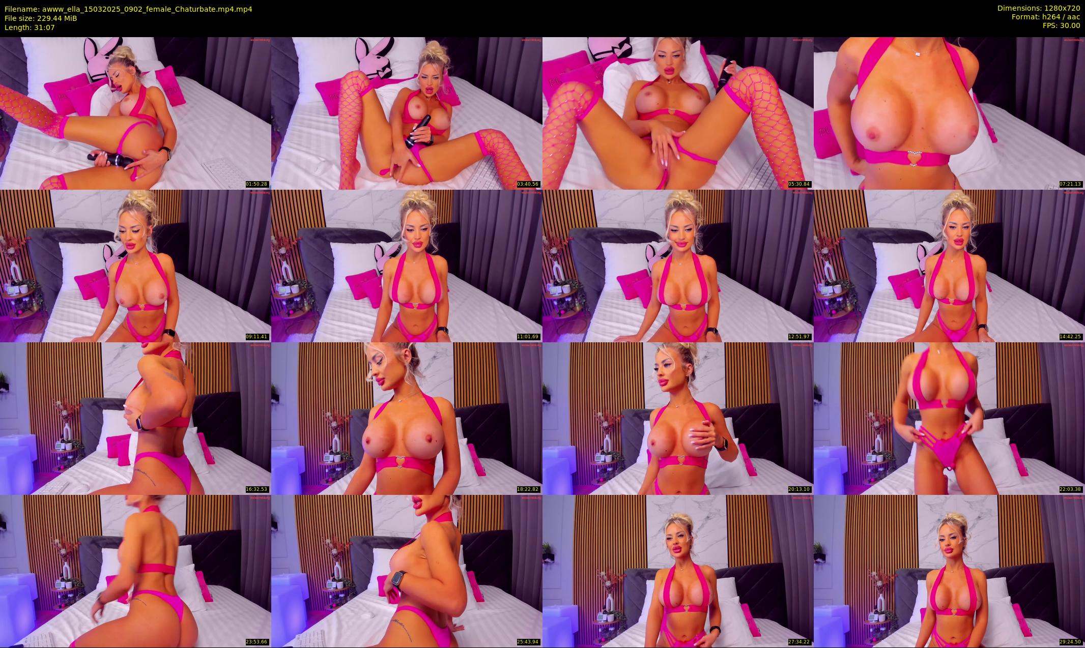 awww_ella — 32 minute Chaturbate female cam show recording, 720p, Mar 15, 2025