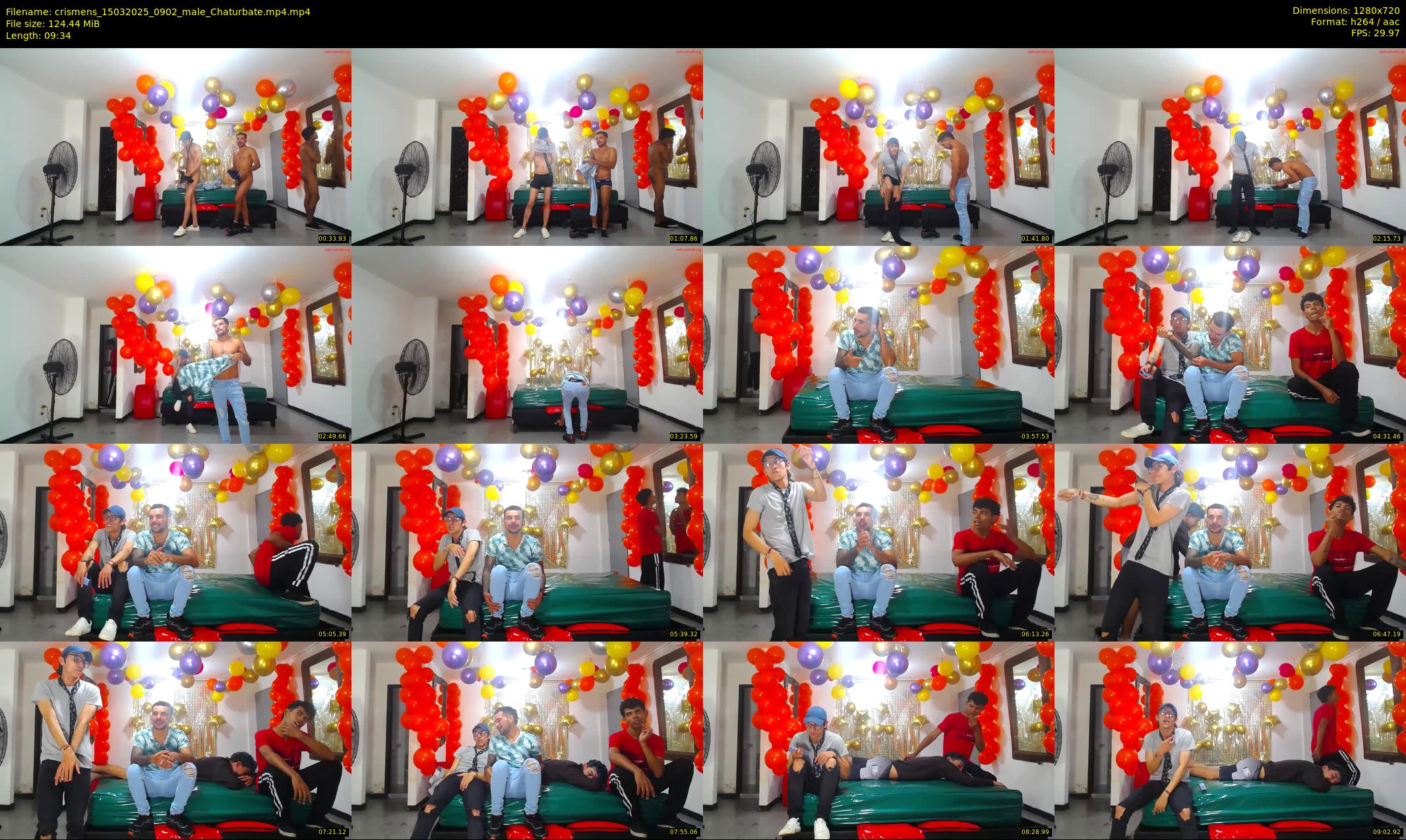 crismens — 10 minute Chaturbate male cam show recording, 720p, Mar 15, 2025