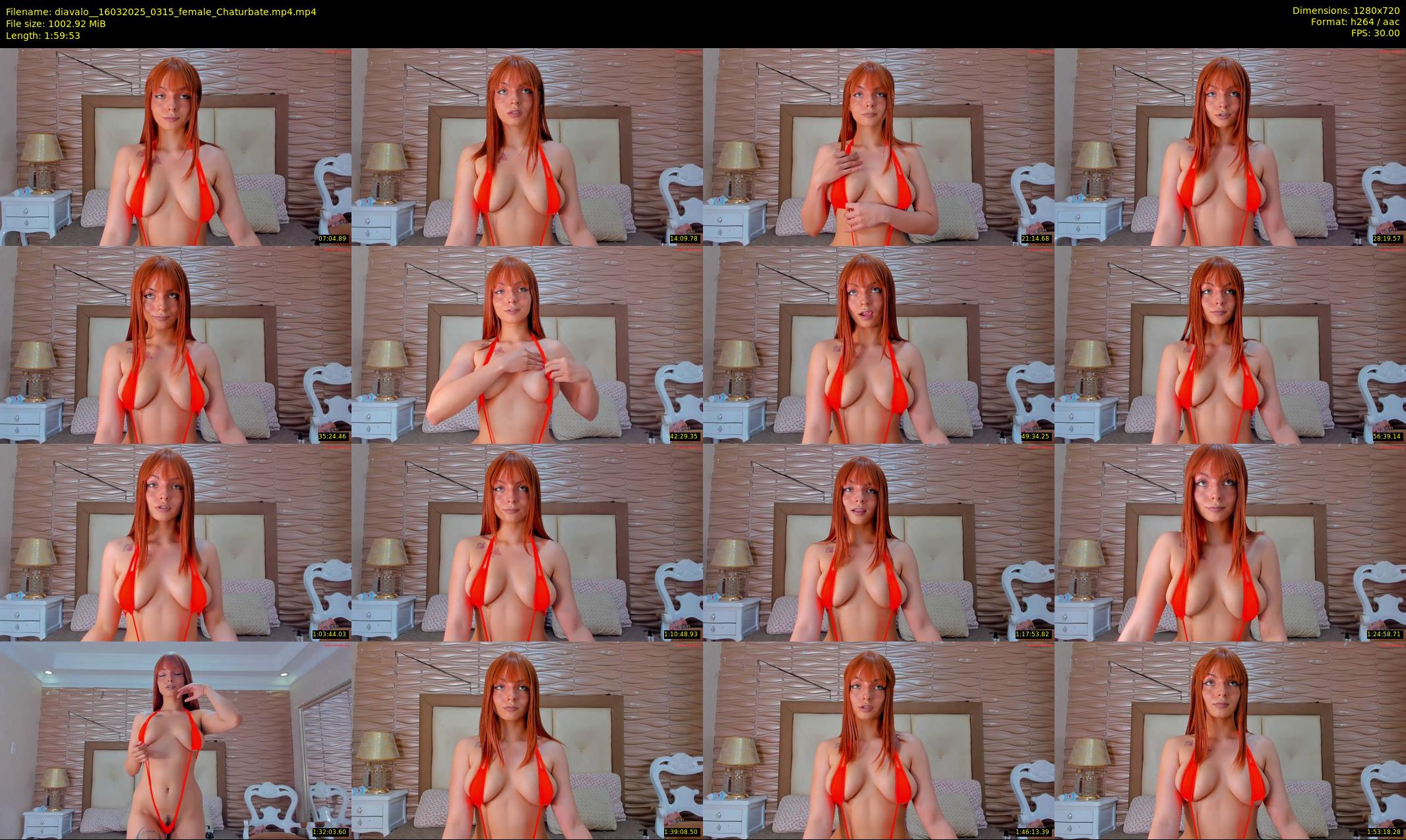 diavalo_ — 120 minute Chaturbate female cam show recording, 720p, Mar 16, 2025