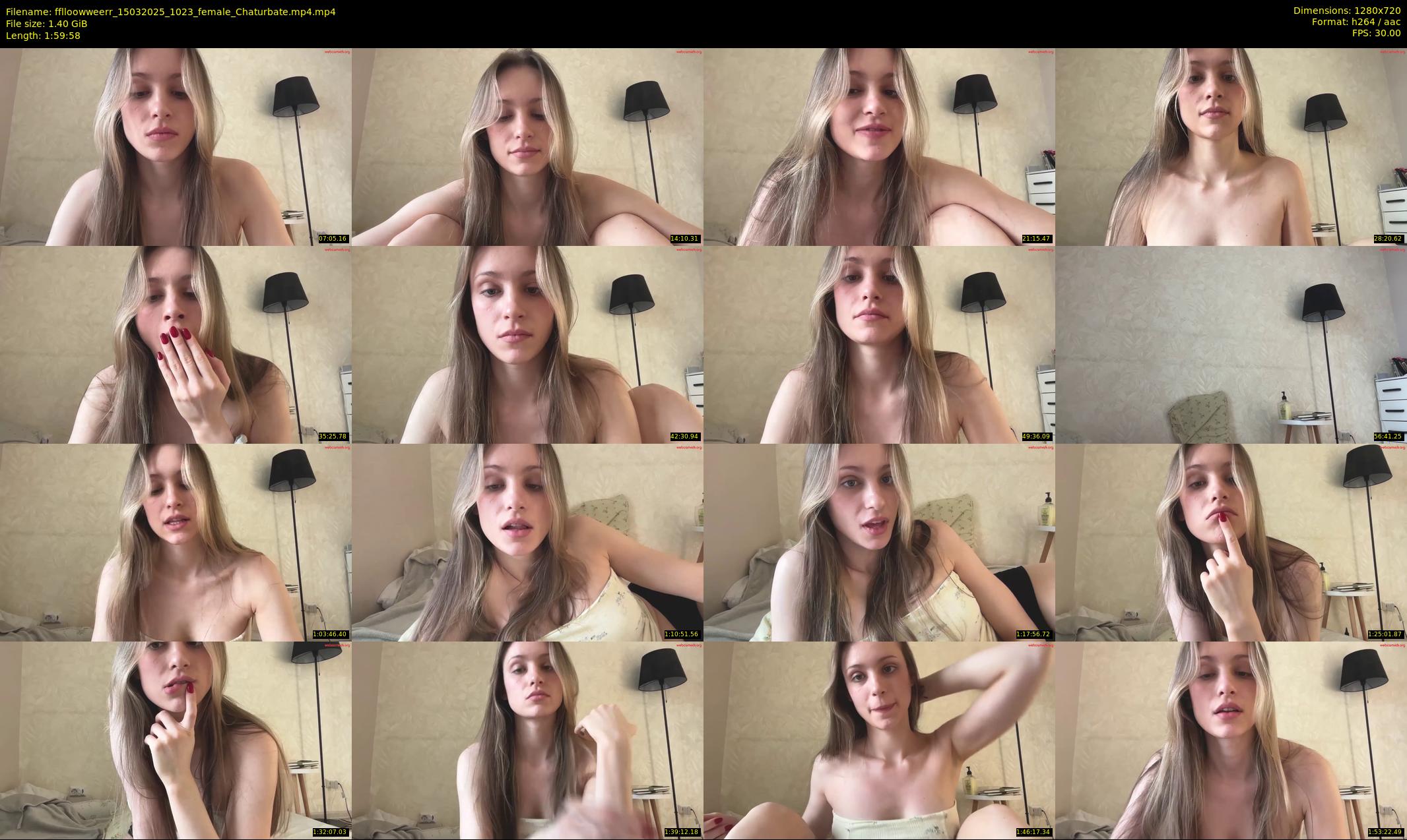 fflloowweerr — 120 minute Chaturbate couple cam show recording, 720p, Mar 15, 2025