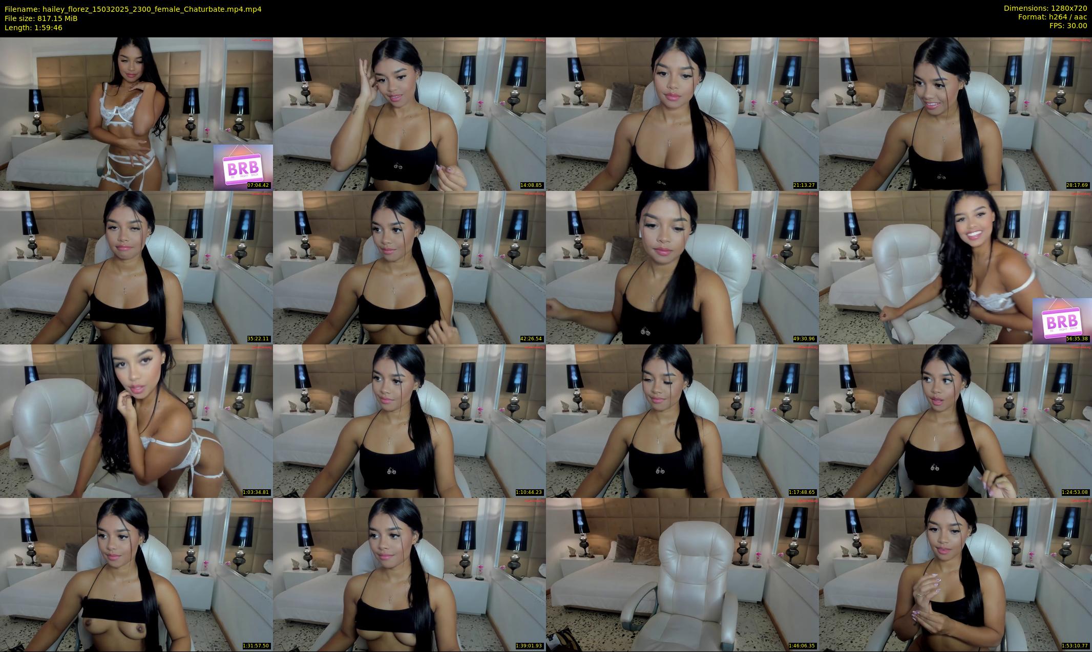 hailey_florez — 120 minute Chaturbate female cam show recording, 720p, Mar 15, 2025