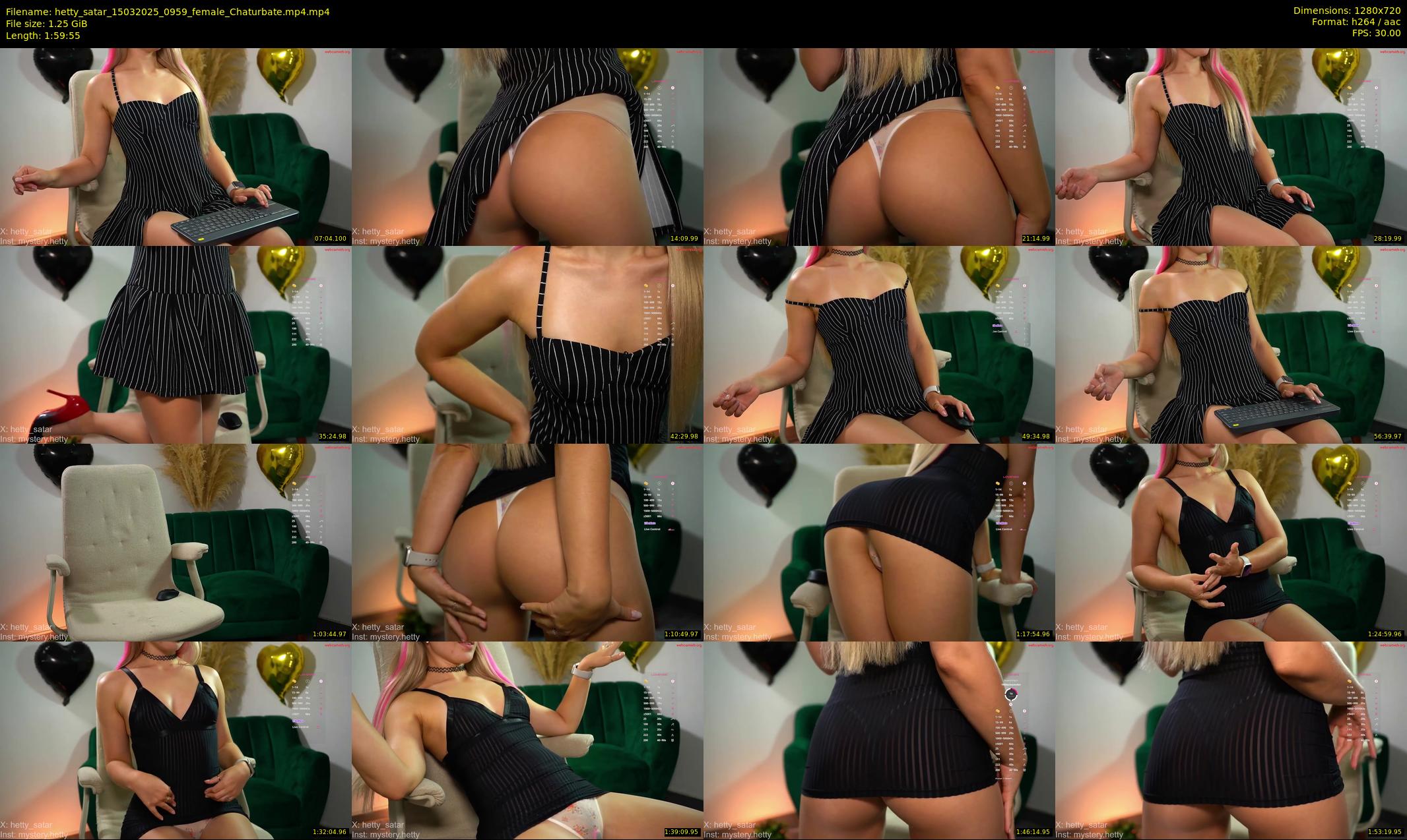 hetty_satar — 120 minute Chaturbate female cam show recording, 720p, Mar 15, 2025
