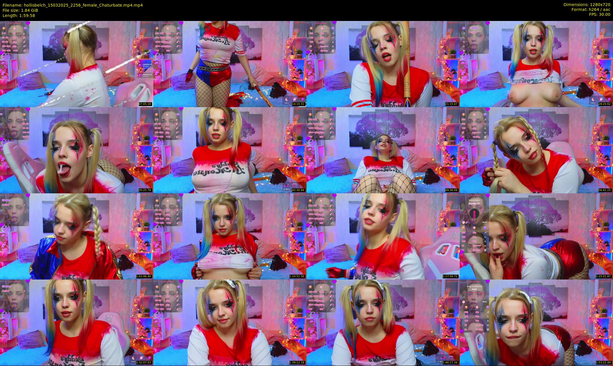 hollisbelch — 120 minute Chaturbate female cam show recording, 720p, Mar 15, 2025