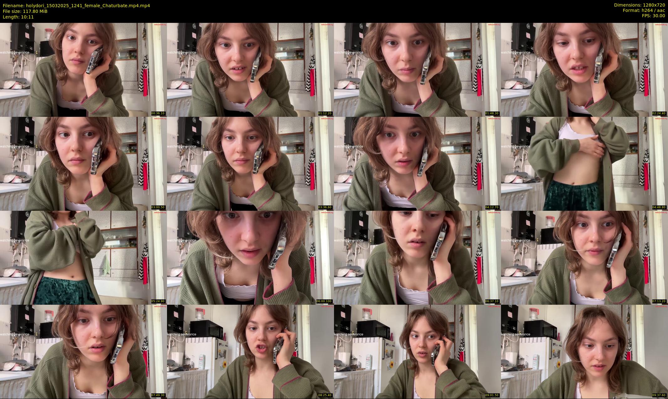 holydori — 11 minute Chaturbate female cam show recording, 720p, Mar 15, 2025