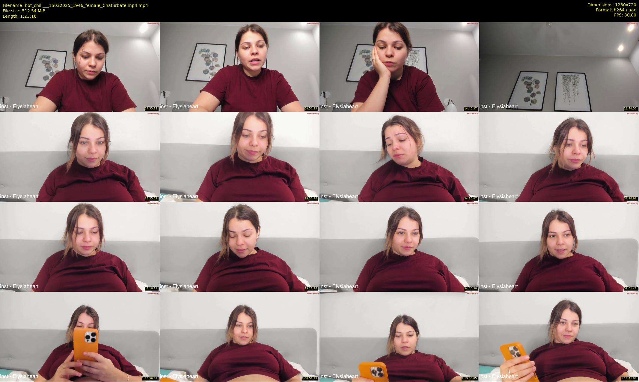 hot_chill__ — 84 minute Chaturbate female cam show recording, 720p, Mar 15, 2025