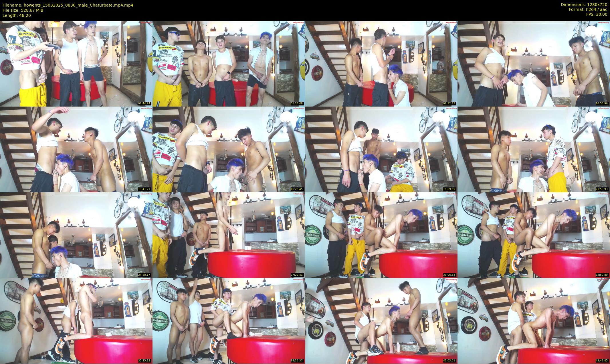 howents — 47 minute Chaturbate male cam show recording, 720p, Mar 15, 2025