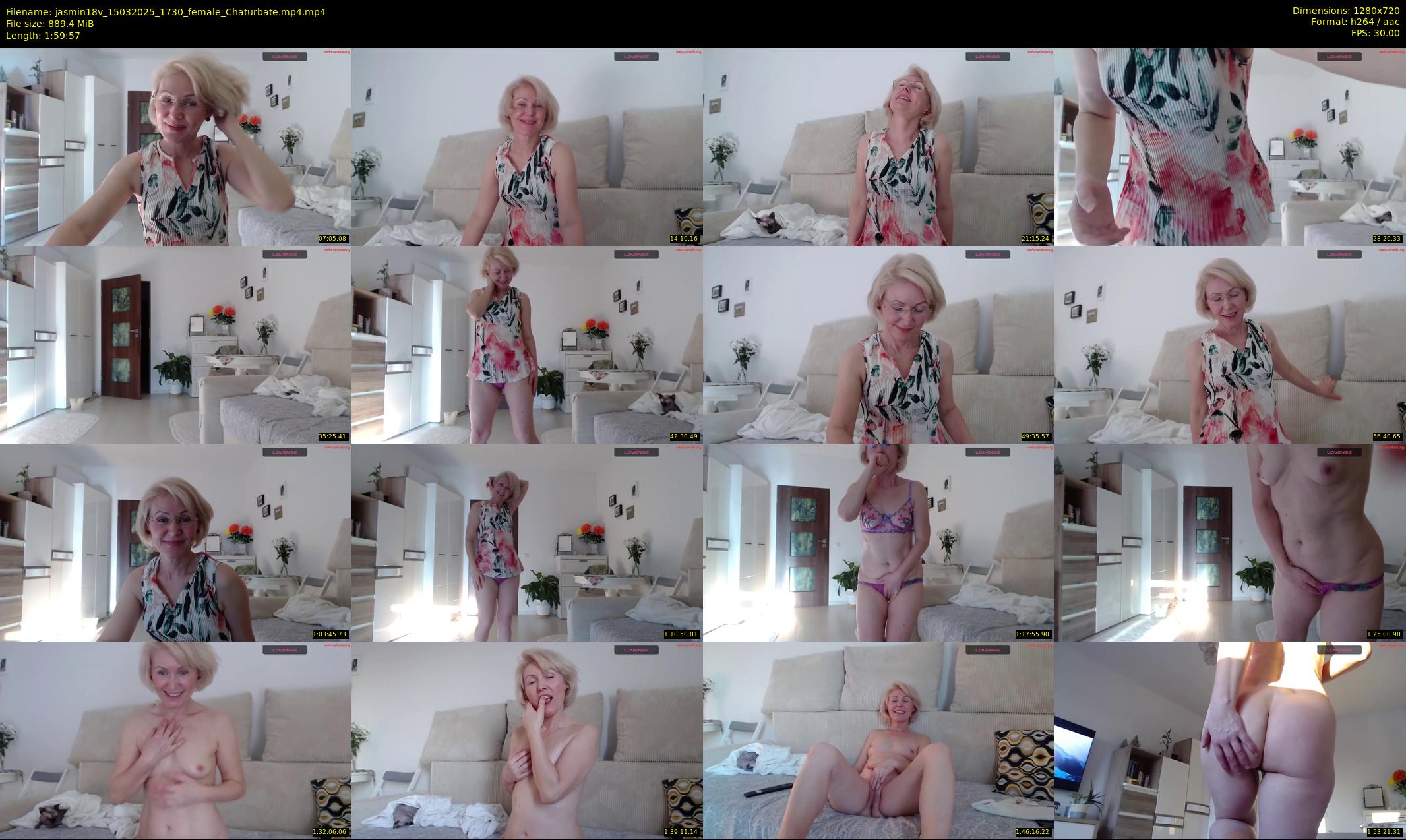 jasmin18v — 120 minute Chaturbate female cam show recording, 720p, Mar 15, 2025
