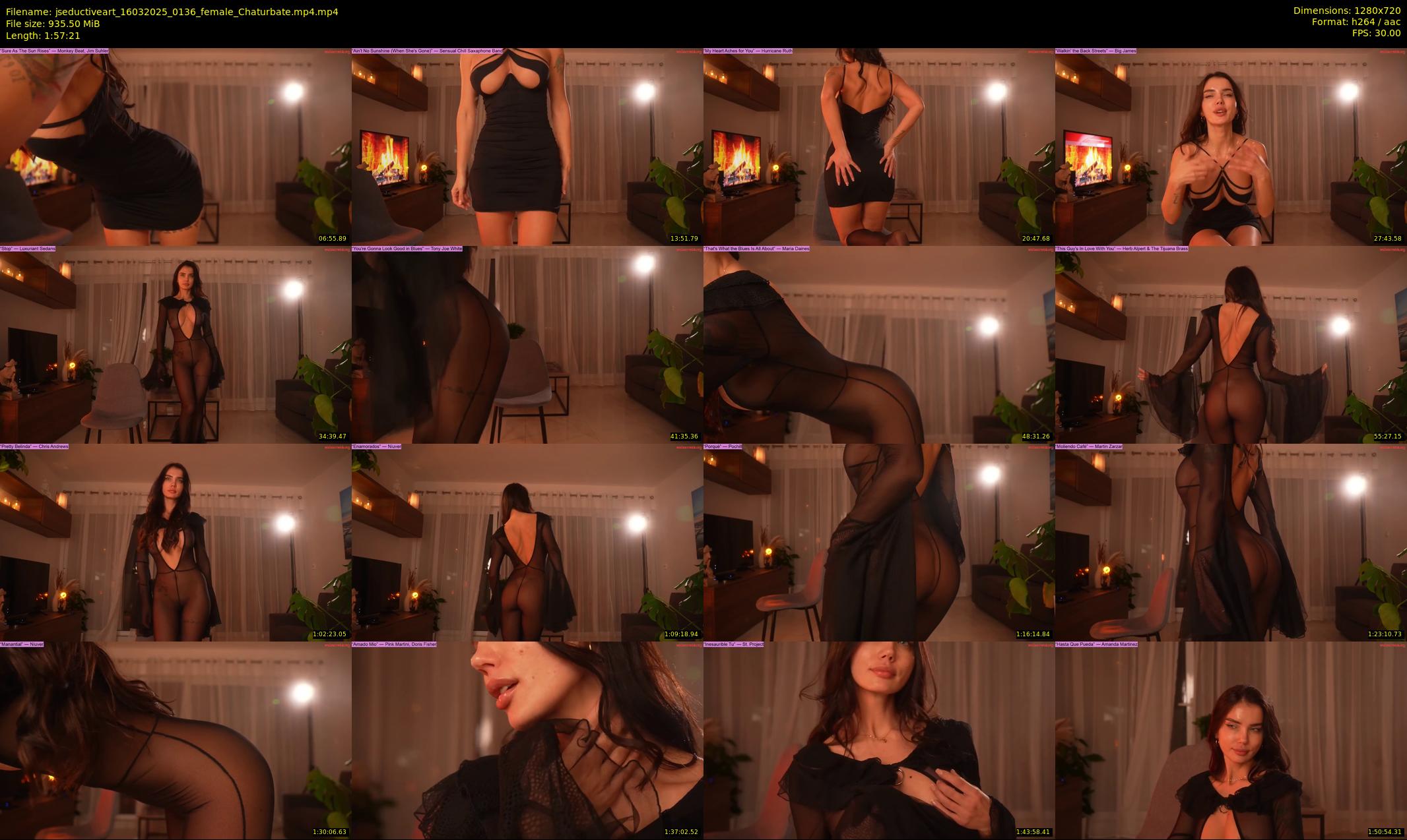 jseductiveart — 118 minute Chaturbate female cam show recording, 720p, Mar 16, 2025