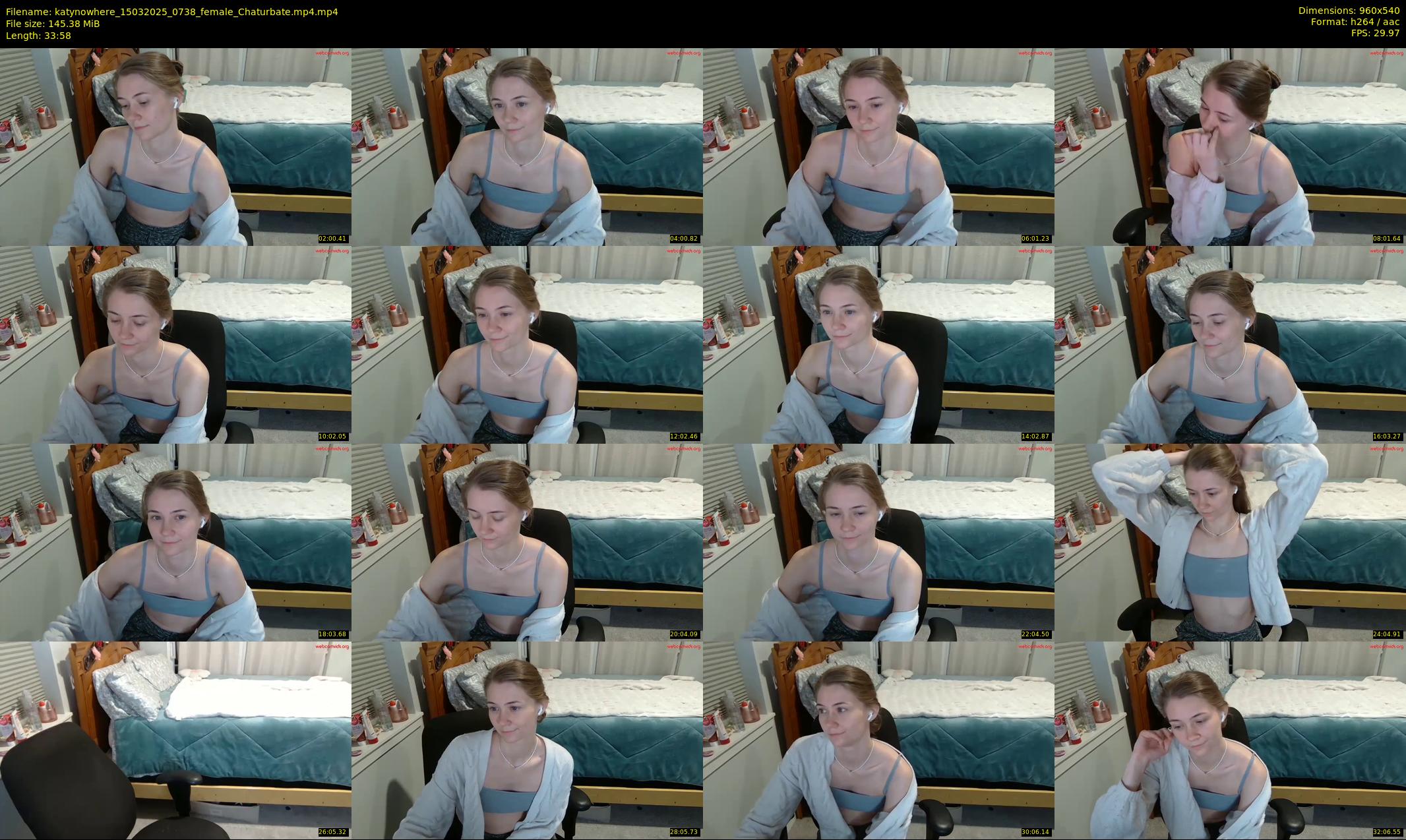 katynowhere — 34 minute Chaturbate female cam show recording, 480p, Mar 15, 2025