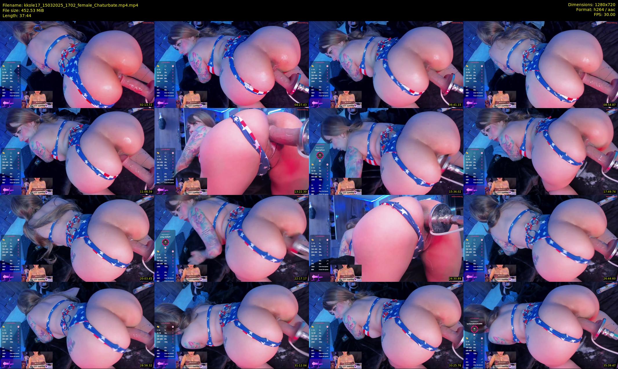 kkole17 — 38 minute Chaturbate female cam show recording, 720p, Mar 15, 2025