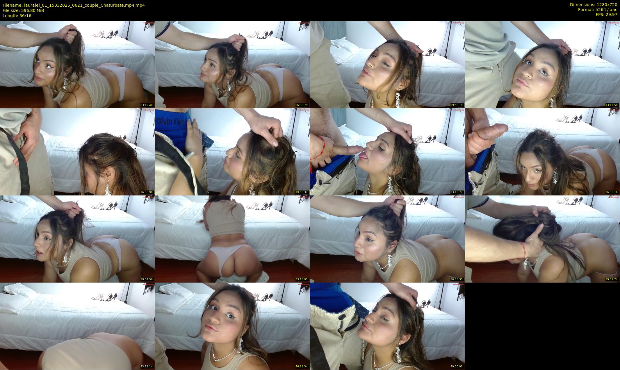 lauralei_01 — 57 minute Chaturbate couple cam show recording, 720p, Mar 15, 2025