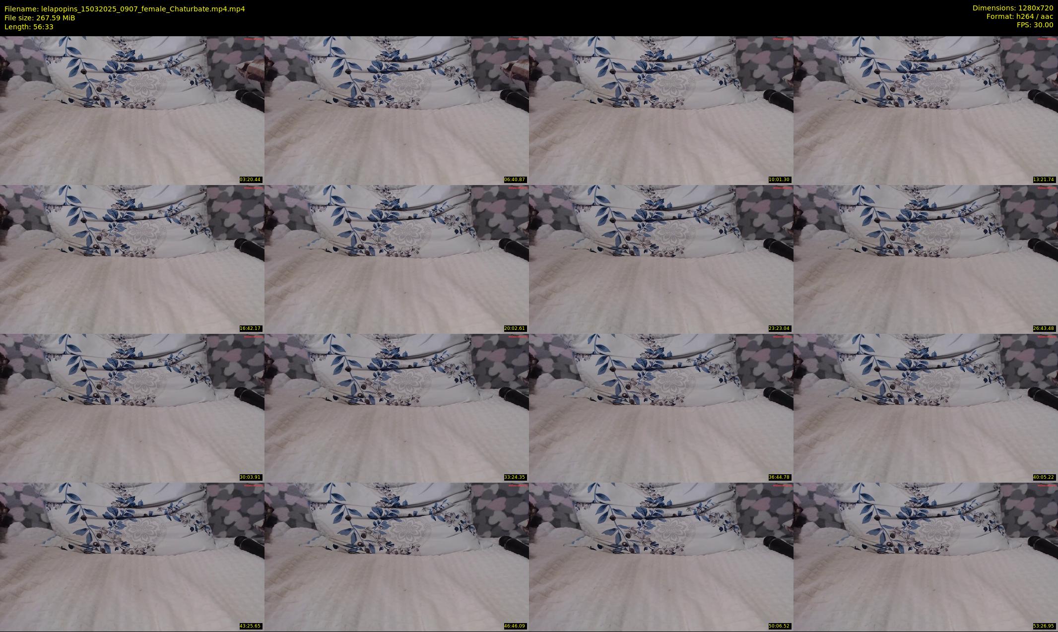 lelapopins — 57 minute Chaturbate female cam show recording, 720p, Mar 15, 2025
