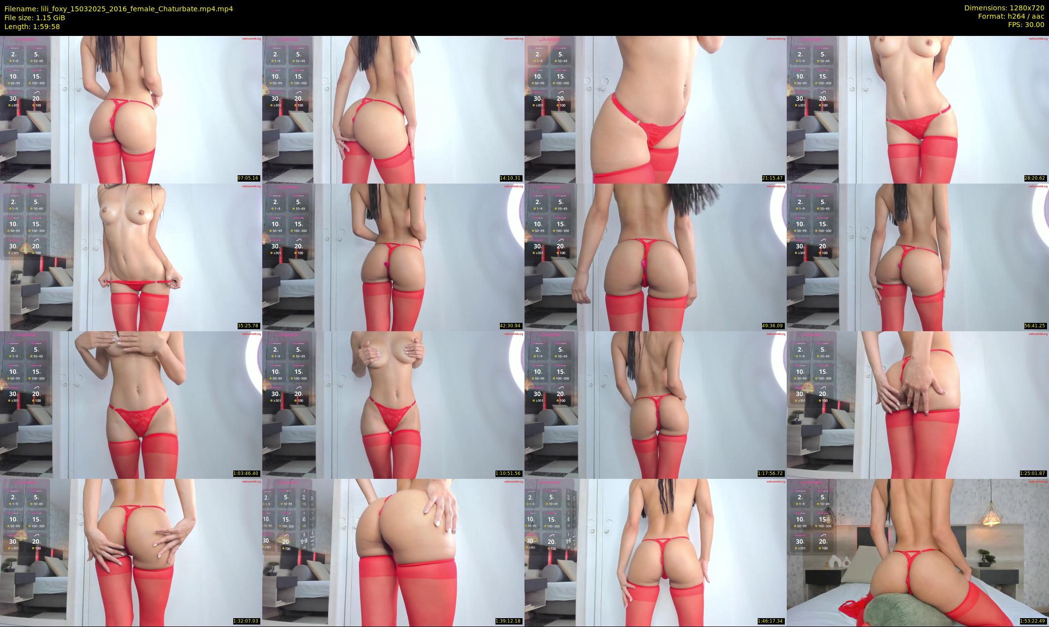 lili_foxy — 120 minute Chaturbate female cam show recording, 720p, Mar 15, 2025
