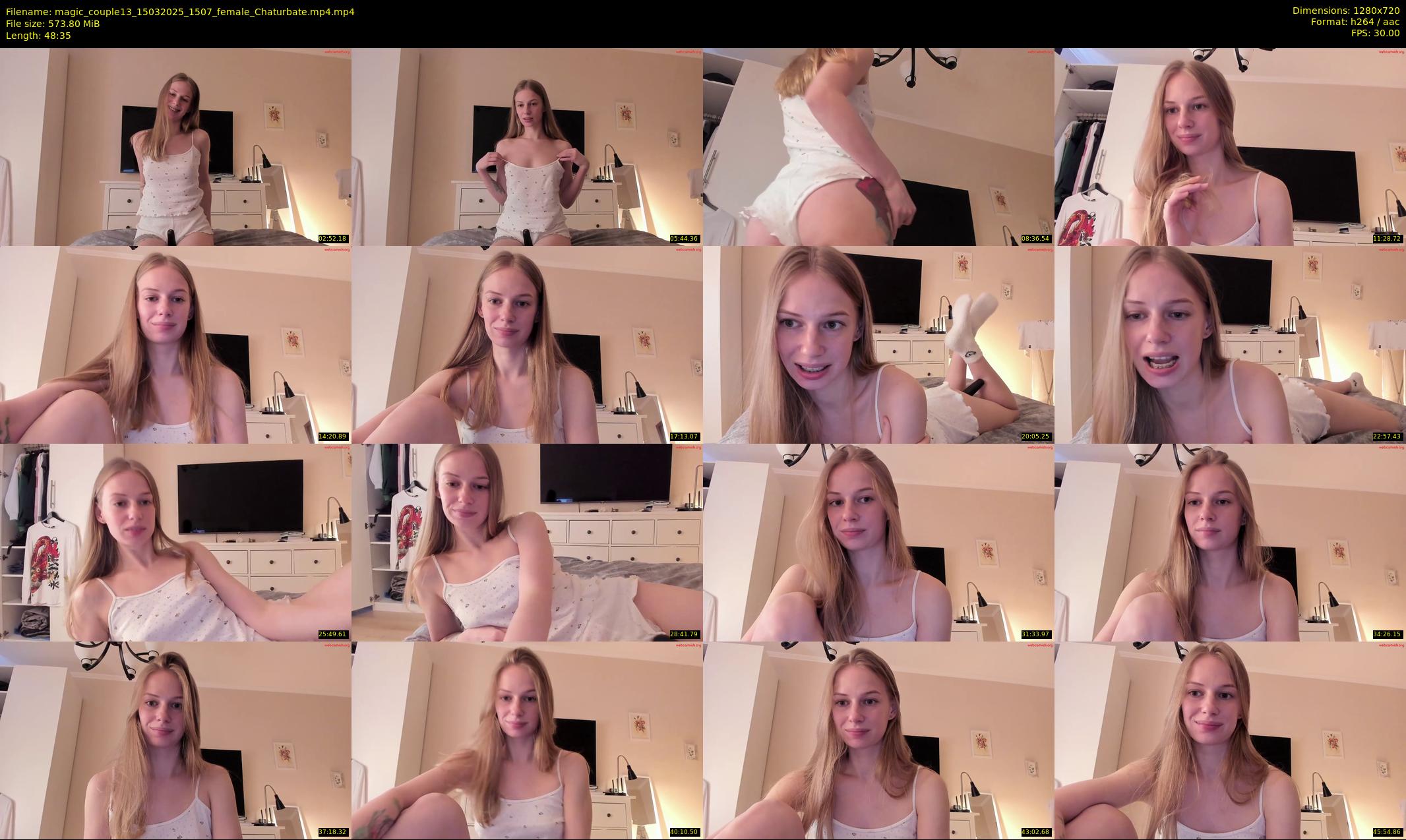 magic_couple13 — 49 minute Chaturbate couple cam show recording, 720p, Mar 15, 2025
