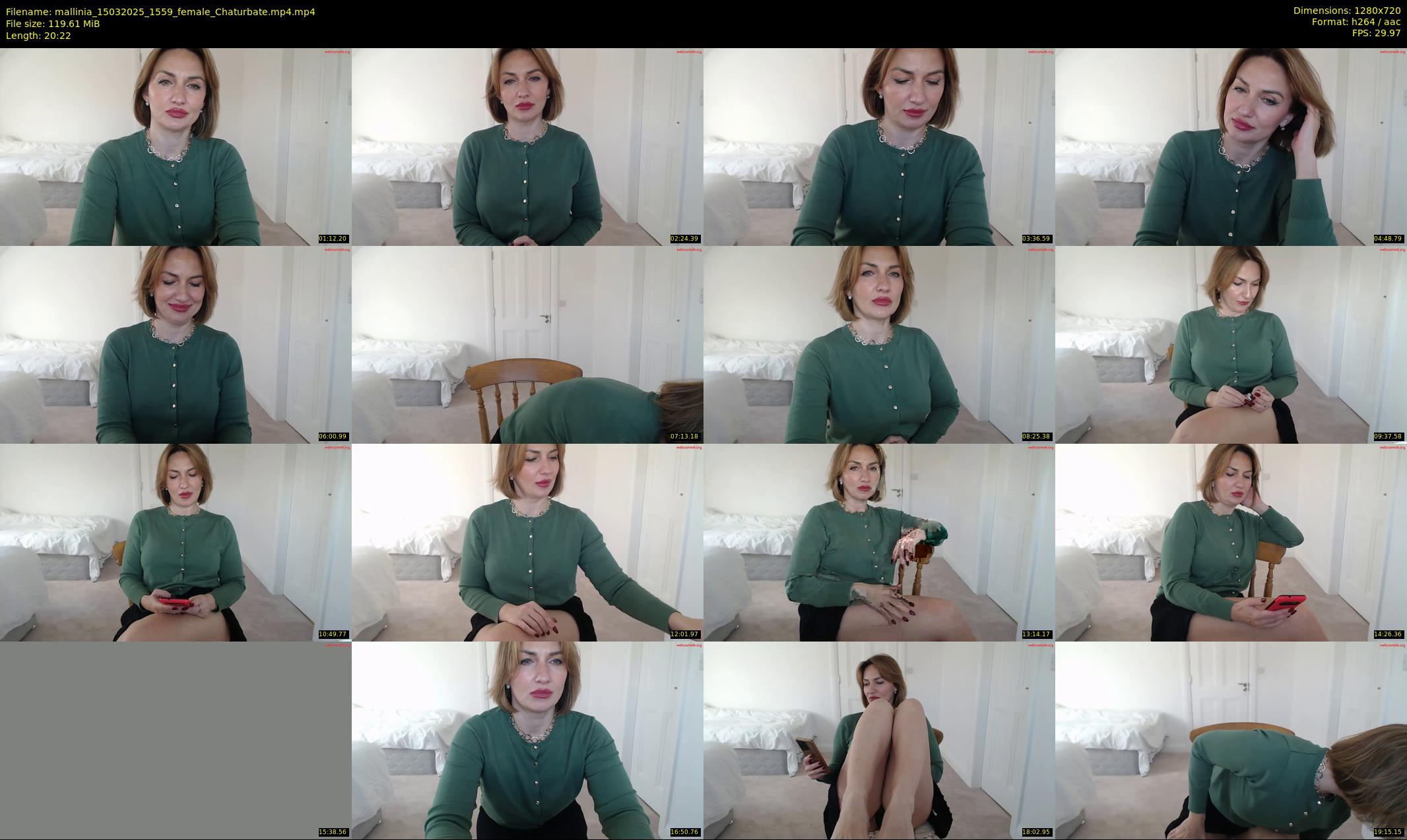 mallinia — 21 minute Chaturbate female cam show recording, 720p, Mar 15, 2025