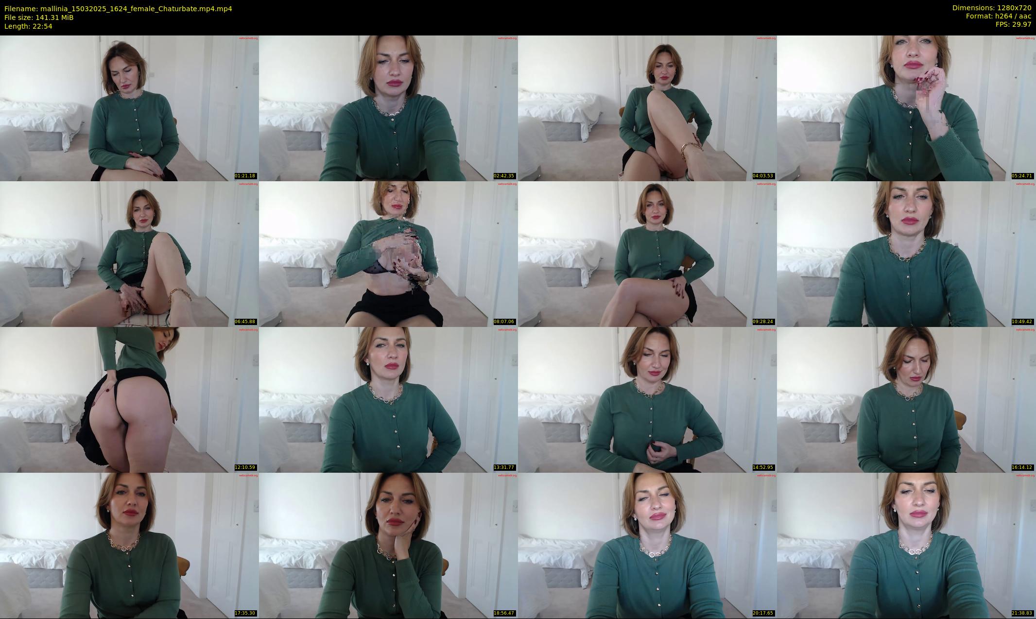 mallinia — 23 minute Chaturbate female cam show recording, 720p, Mar 15, 2025
