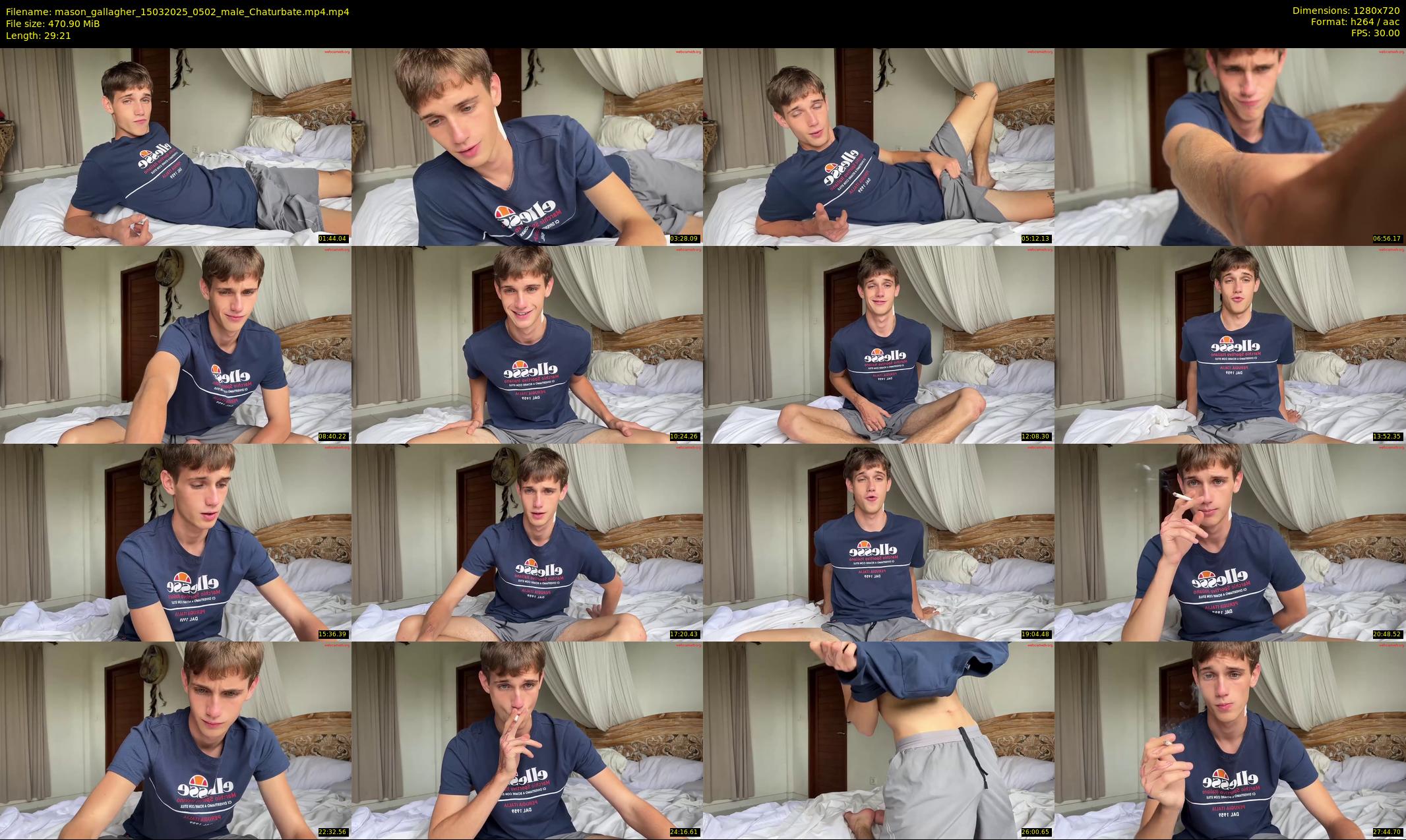 mason_gallagher — 30 minute Chaturbate male cam show recording, 720p, Mar 15, 2025