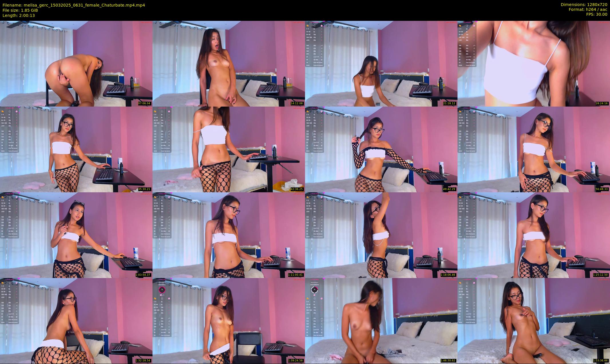 melisa_gerc — 121 minute Chaturbate female cam show recording, 720p, Mar 15, 2025