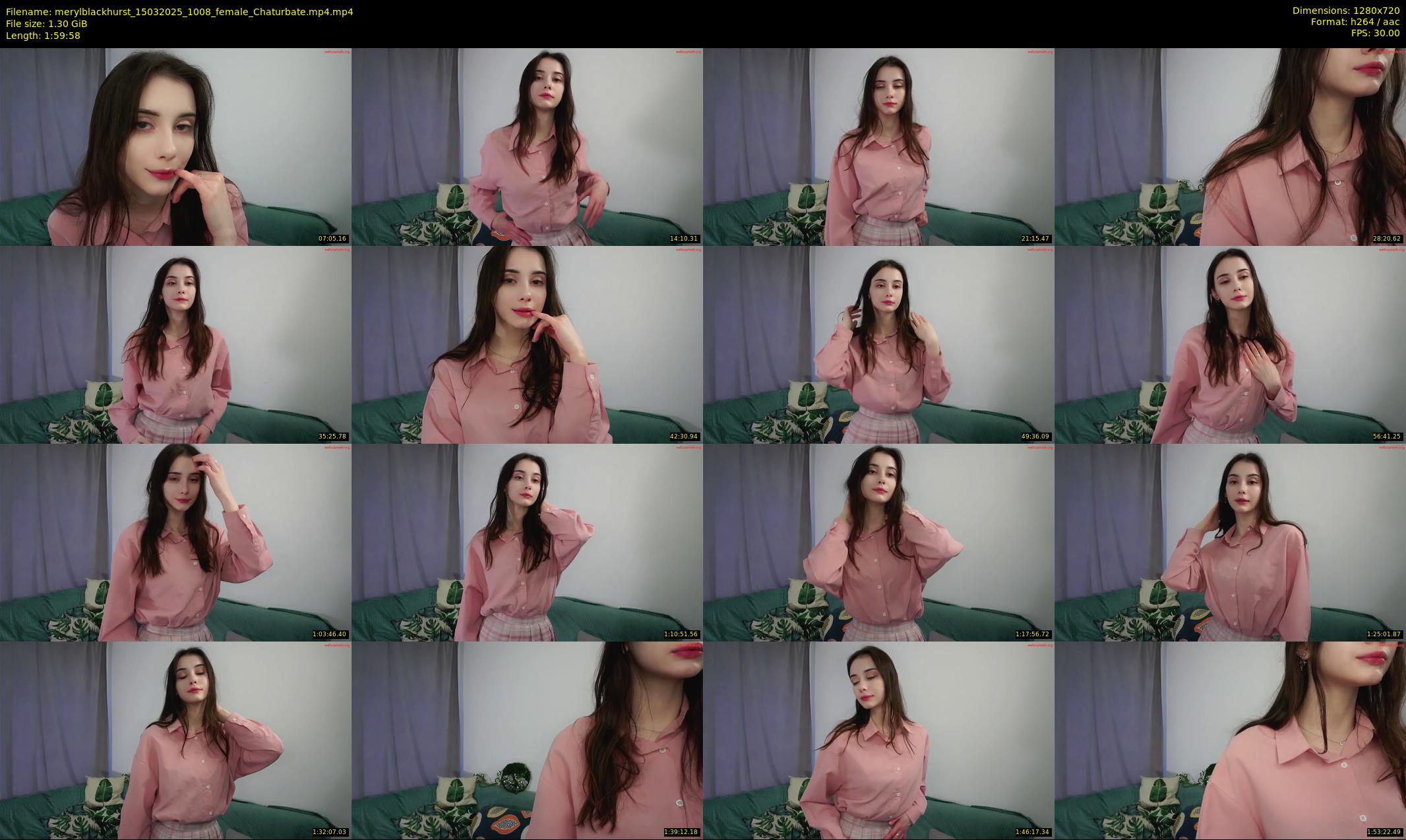 merylblackhurst — 120 minute Chaturbate female cam show recording, 720p, Mar 15, 2025