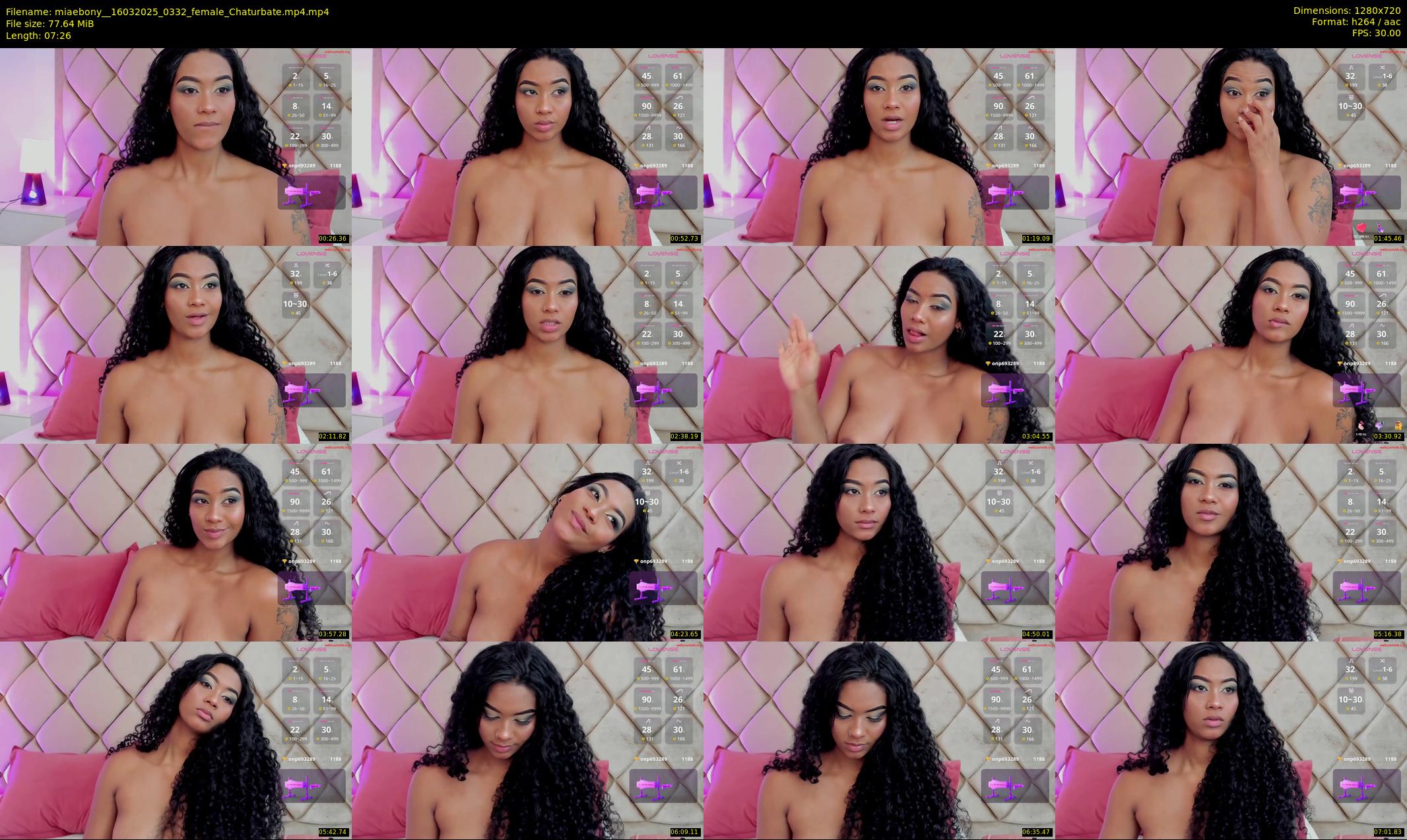 miaebony_ — 8 minute Chaturbate female cam show recording, 720p, Mar 16, 2025