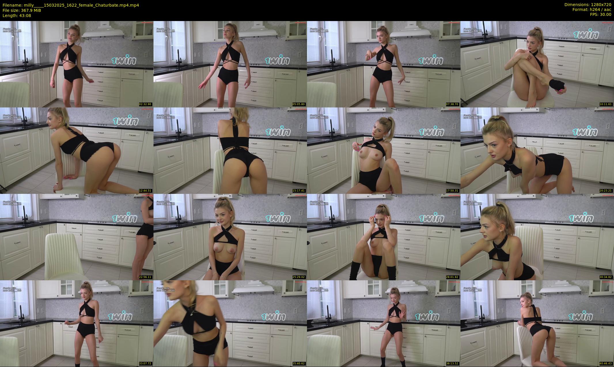 milly____ — 44 minute Chaturbate couple cam show recording, 720p, Mar 15, 2025