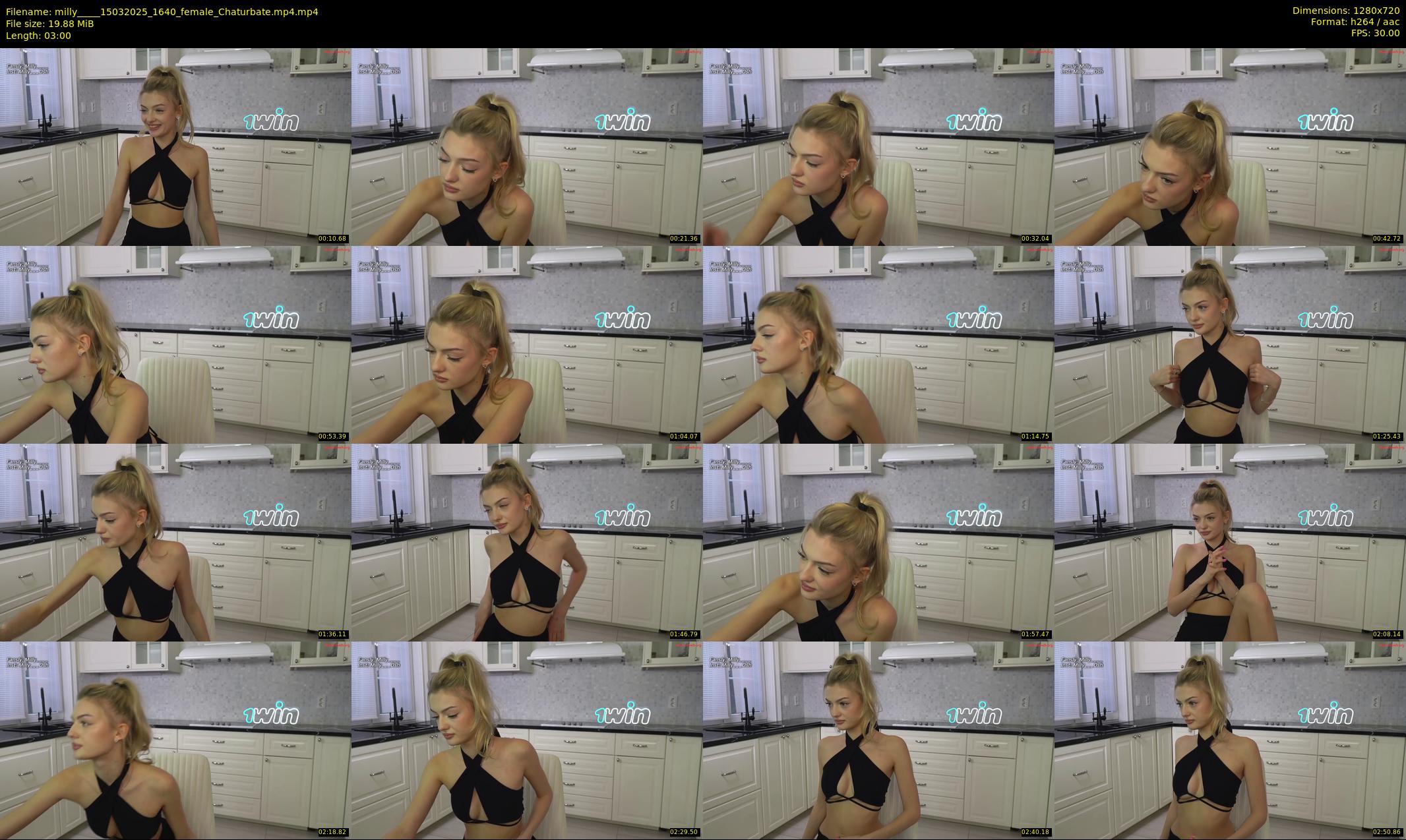 milly____ — 3 minute Chaturbate couple cam show recording, 720p, Mar 15, 2025