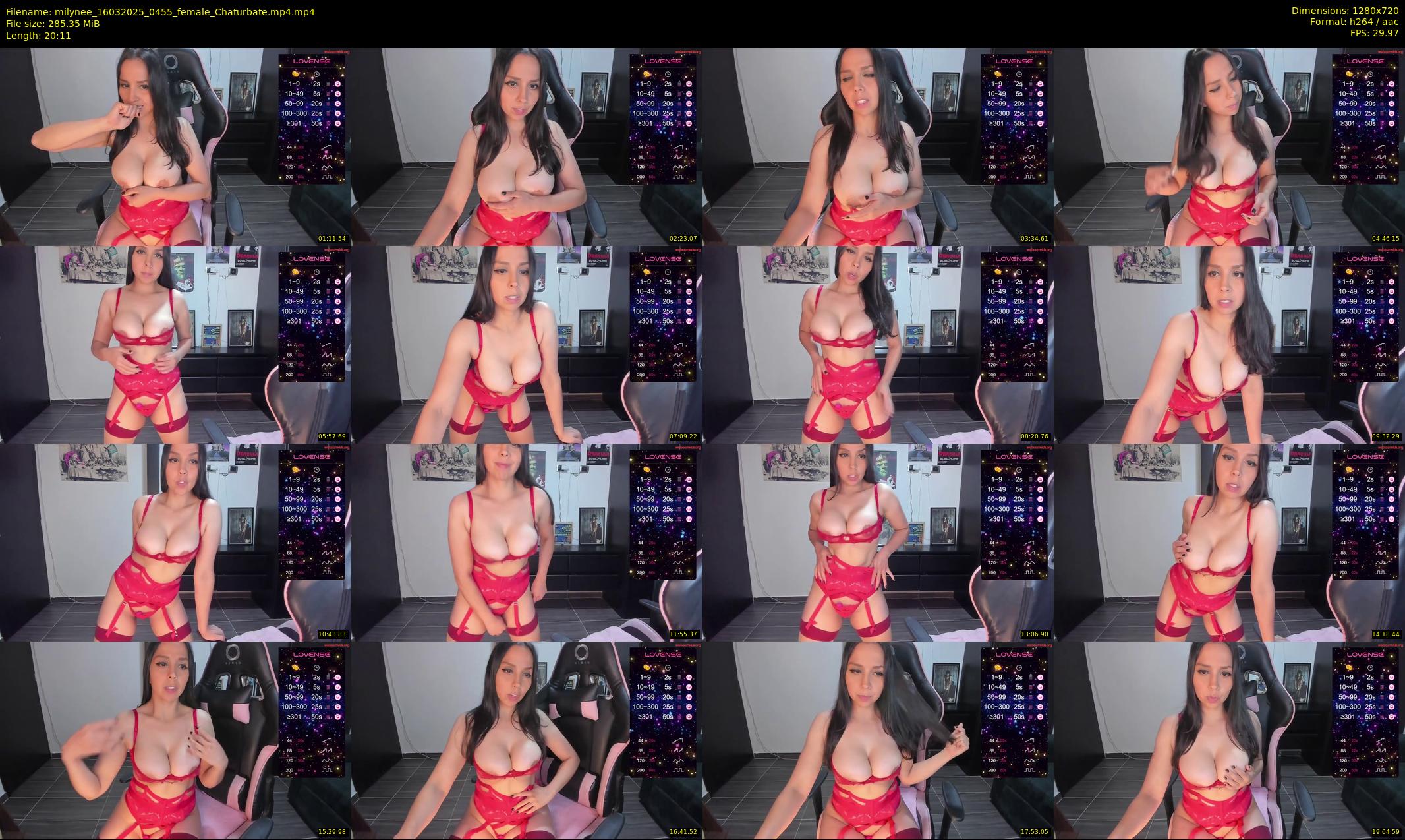 milynee — 21 minute Chaturbate female cam show recording, 720p, Mar 16, 2025